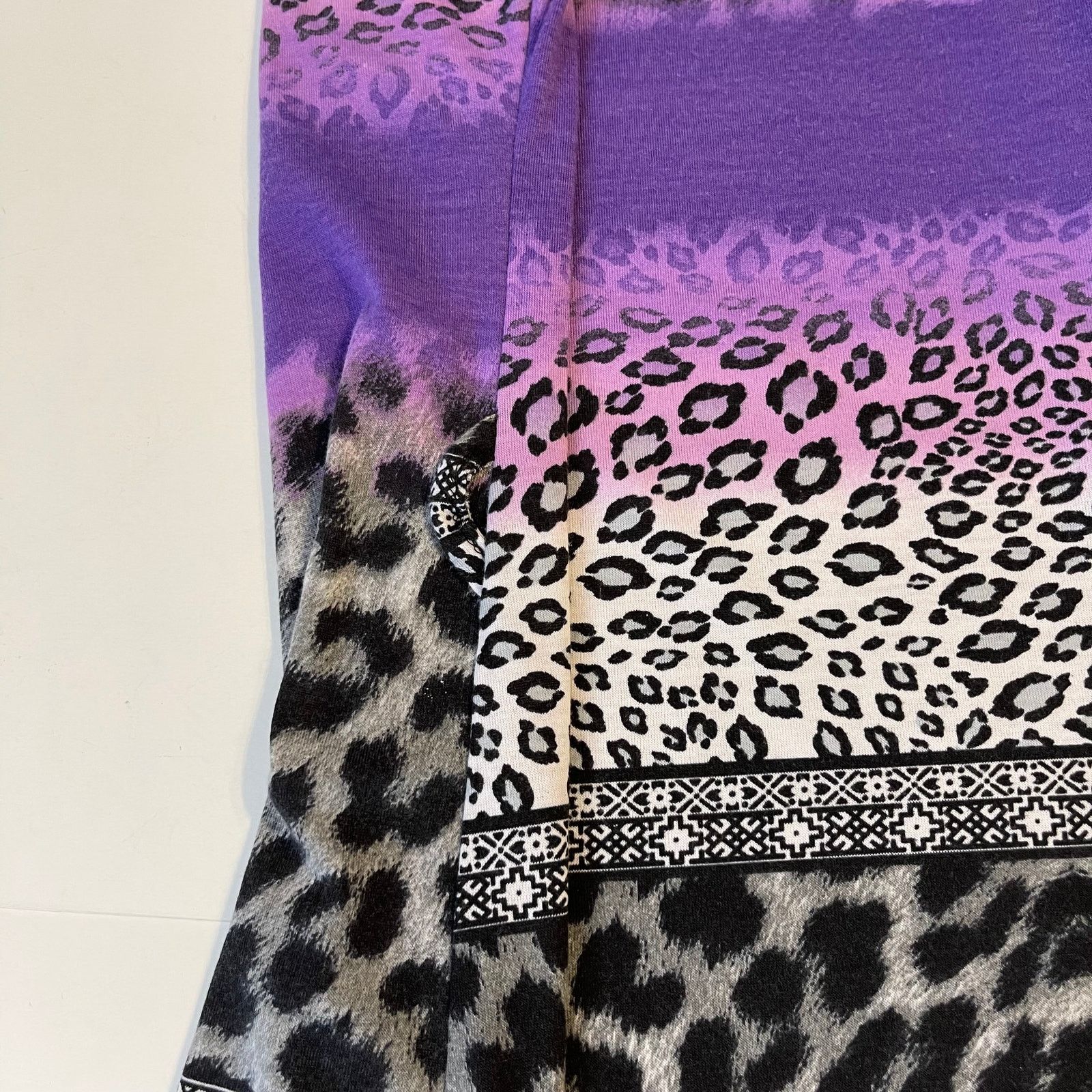 Madewell Madewell Purple Animal Print Racerback Tank Top, NWOT, S Size S / US 4 / IT 40 - 8 Thumbnail