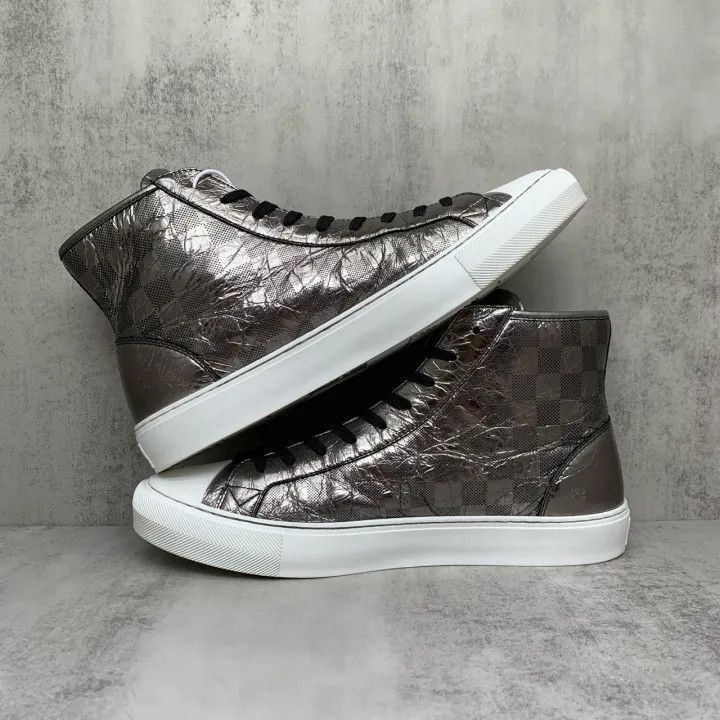 Louis Vuitton Louis Vuitton Tattoo Casual High Top Sneakers -2508 Size US 10.5 / EU 43-44 - 6 Thumbnail