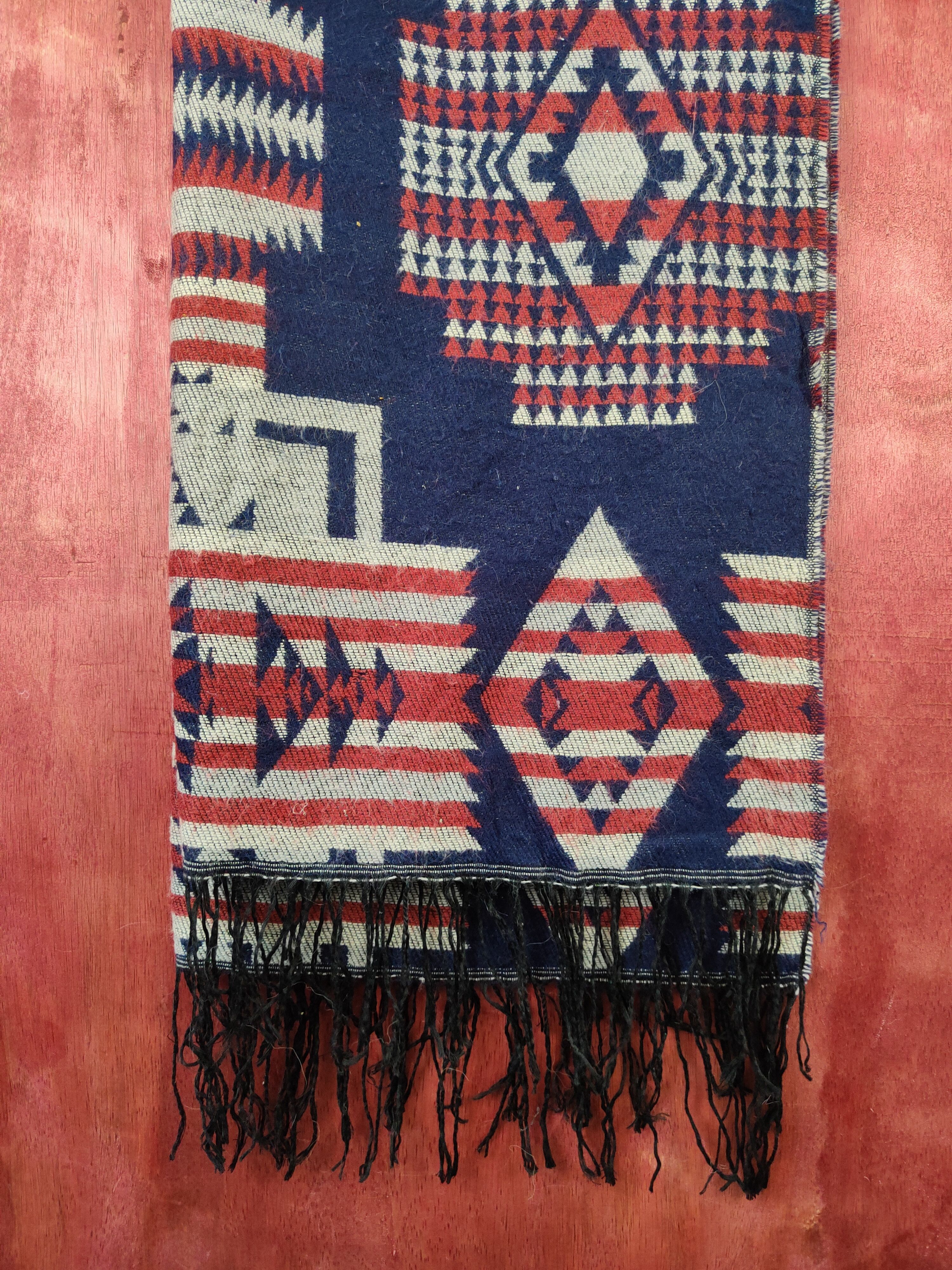 Japanese Brand Japan navajo vintage Muffler Scarves #S2112 Size ONE SIZE - 3 Thumbnail