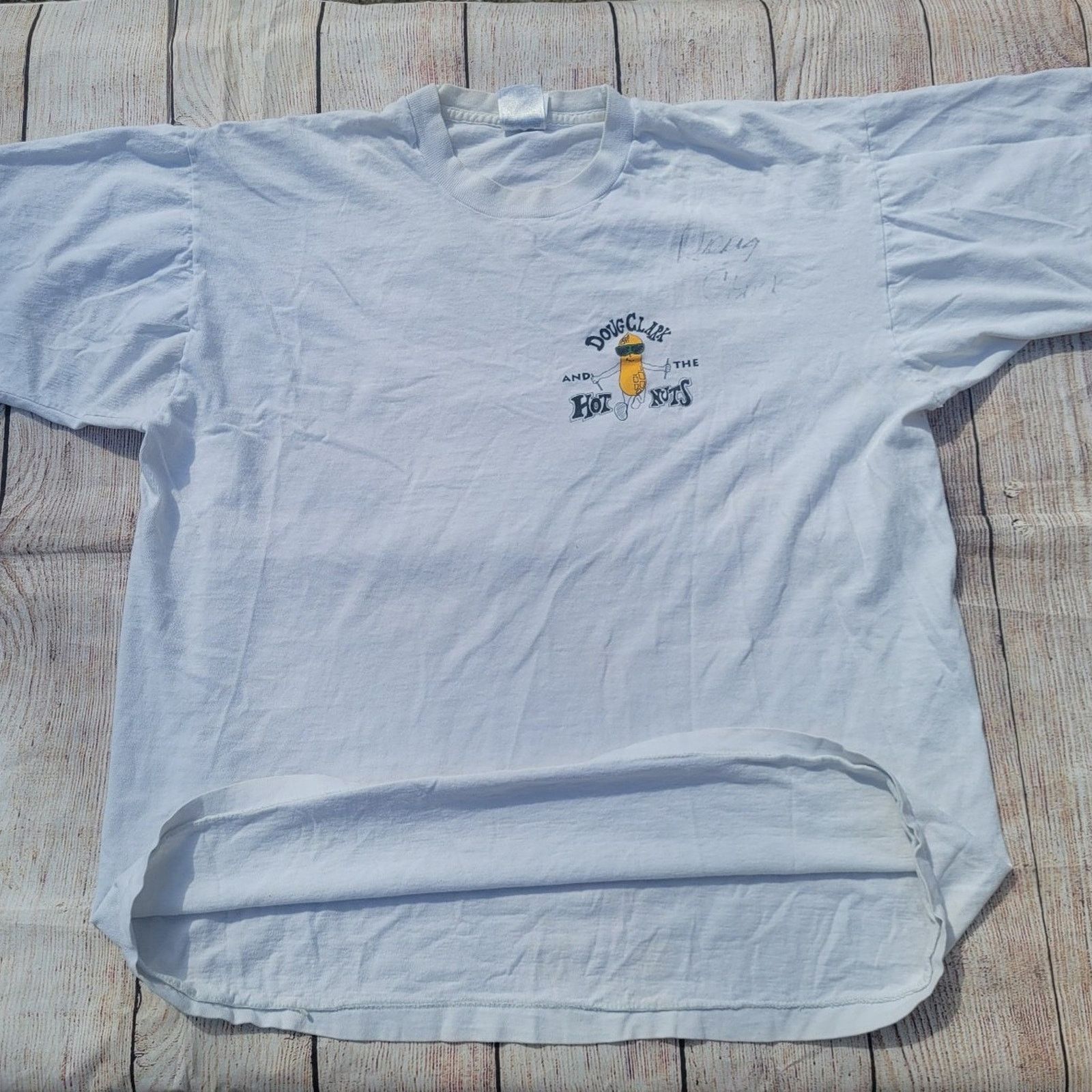 Band Tees × Vintage Vintage Doug Clark and the Hot Nuts band tee signed Size US XL / EU 56 / 4 - 6 Thumbnail