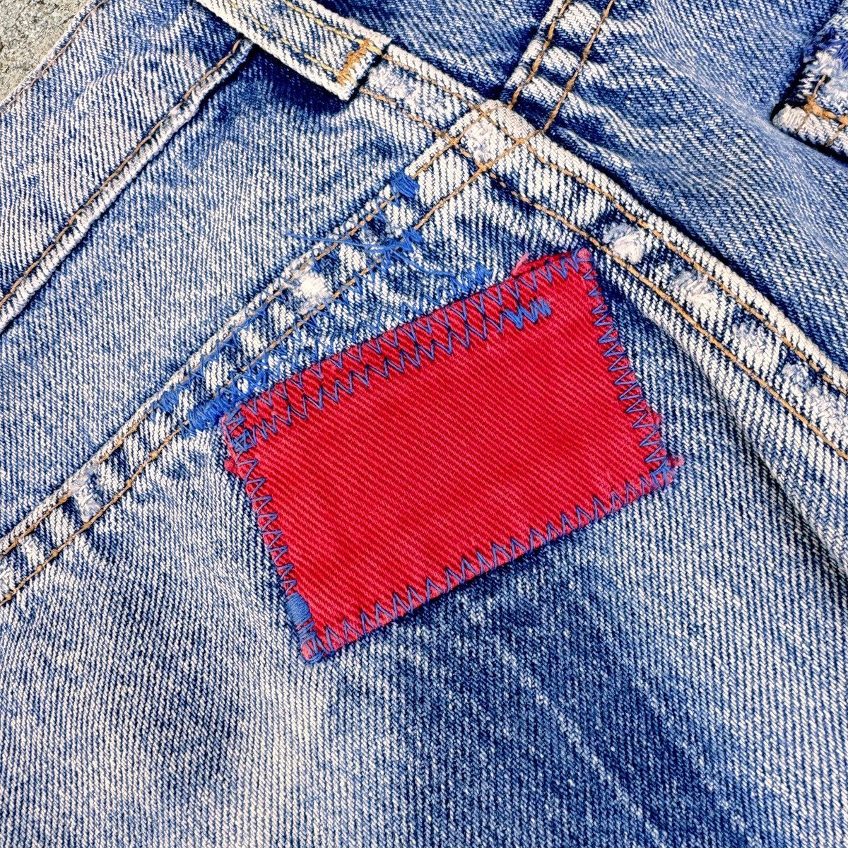 Levi's × Levi's Vintage Clothing × Vintage Levi’s Premium Patchwork 512 Slim Taper – Size US 30 / EU 46 - 8 Thumbnail