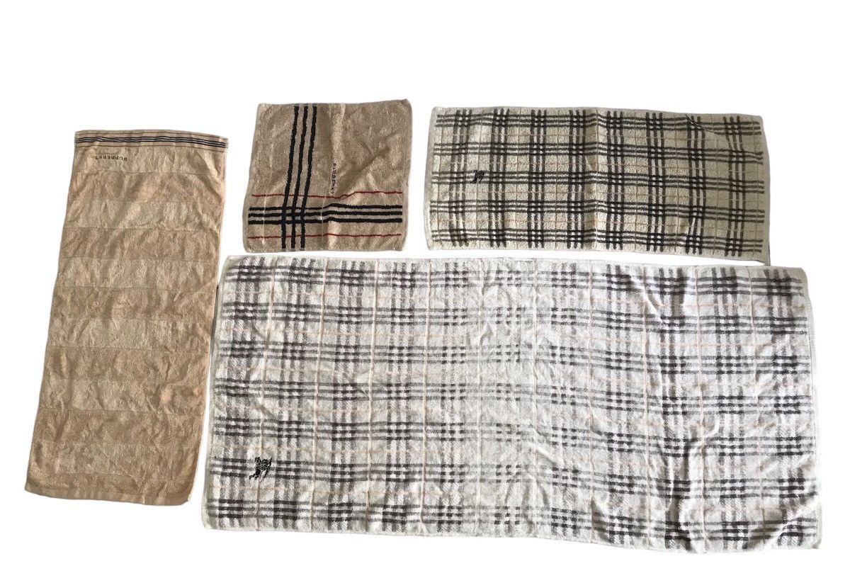 Burberry Combo Lot 4 pcs Burberry London Towels Size ONE SIZE - 1 Thumbnail