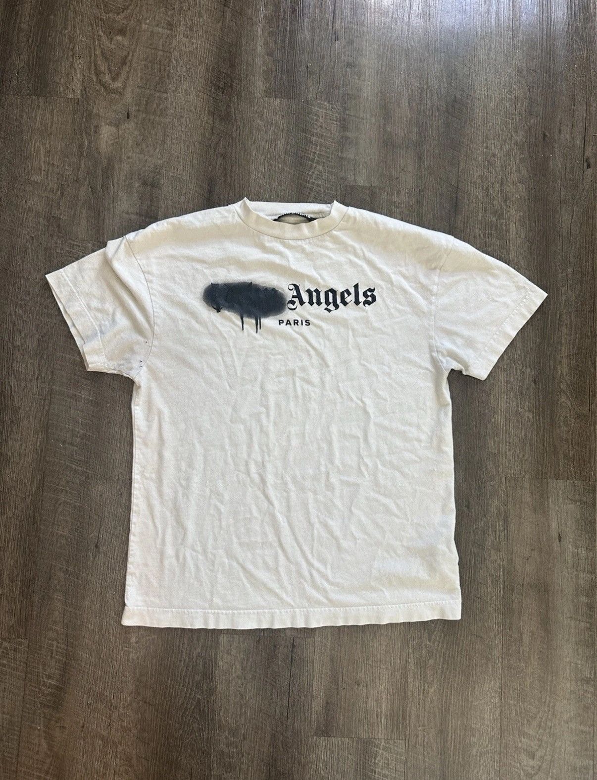 Palm Angels Palm Angels Paris Paint Splatter Tee Size US L / EU 52-54 / 3 - 1 Thumbnail
