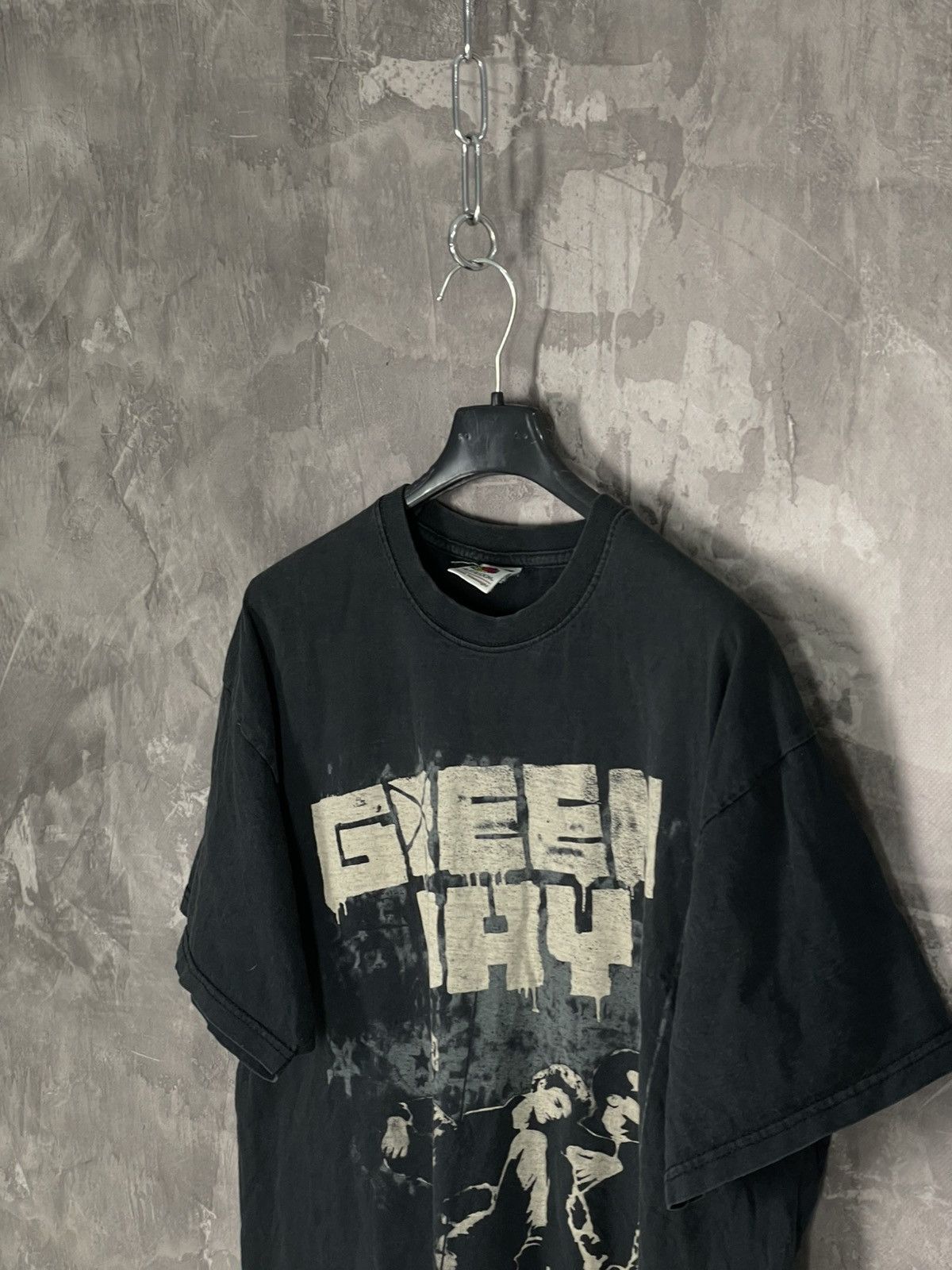 Band Tees × Vintage Green Day tour 2010 Vintage graphic band t shirt Black Size US L / EU 52-54 / 3 - 7 Thumbnail
