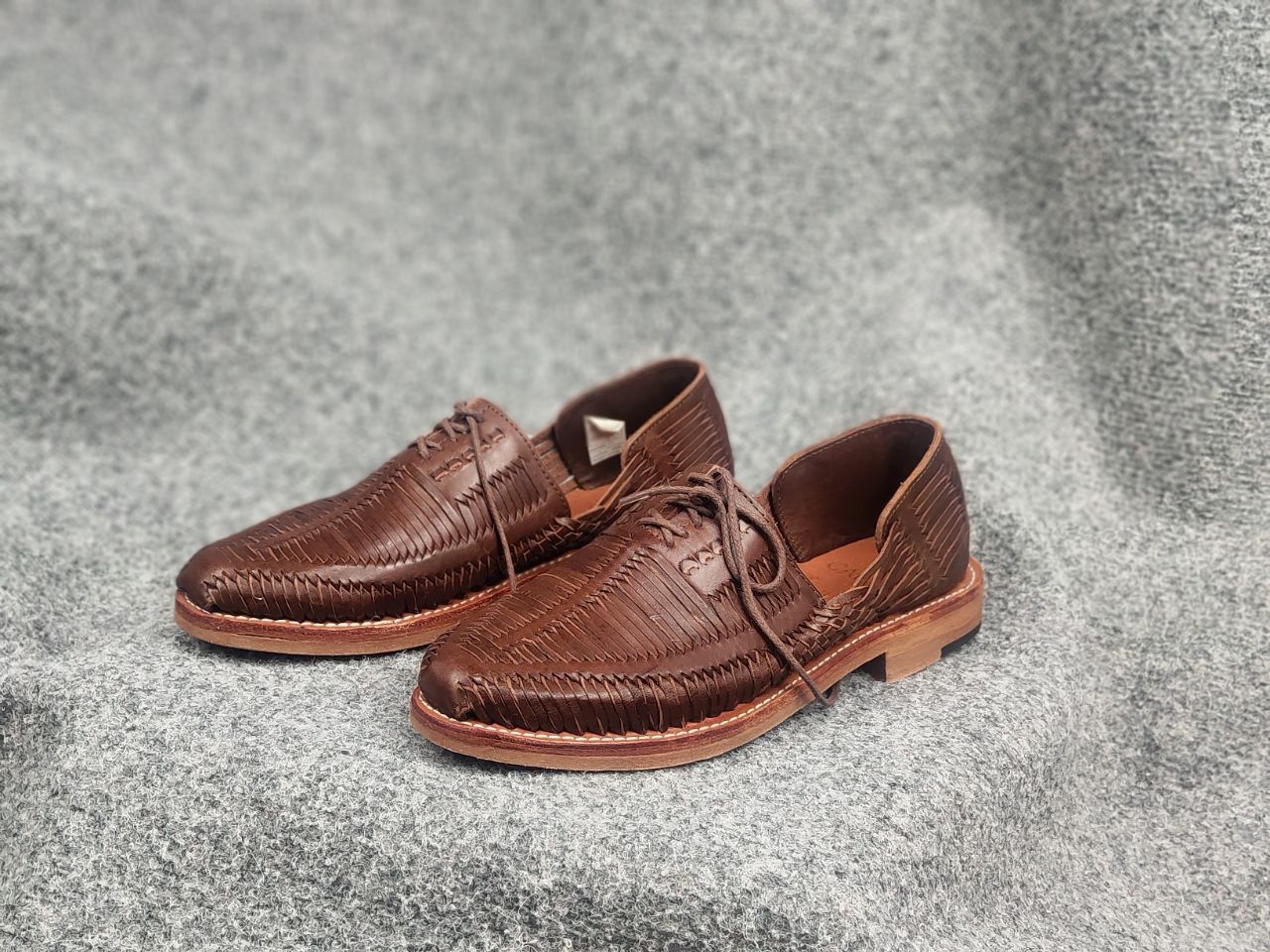 Other Cano Benito Cognac Designer woven leather Casual Shoes Size US 8 / EU 41 - 9 Thumbnail