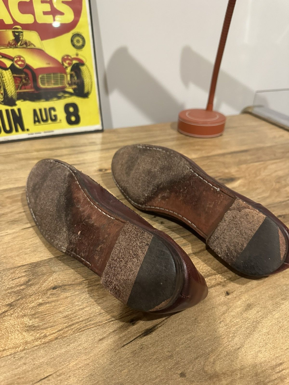 Footjoy Vintage Footjoy Italian Leather Tassel Loafers 9.5 M Size US 9.5 / EU 42-43 - 8 Thumbnail