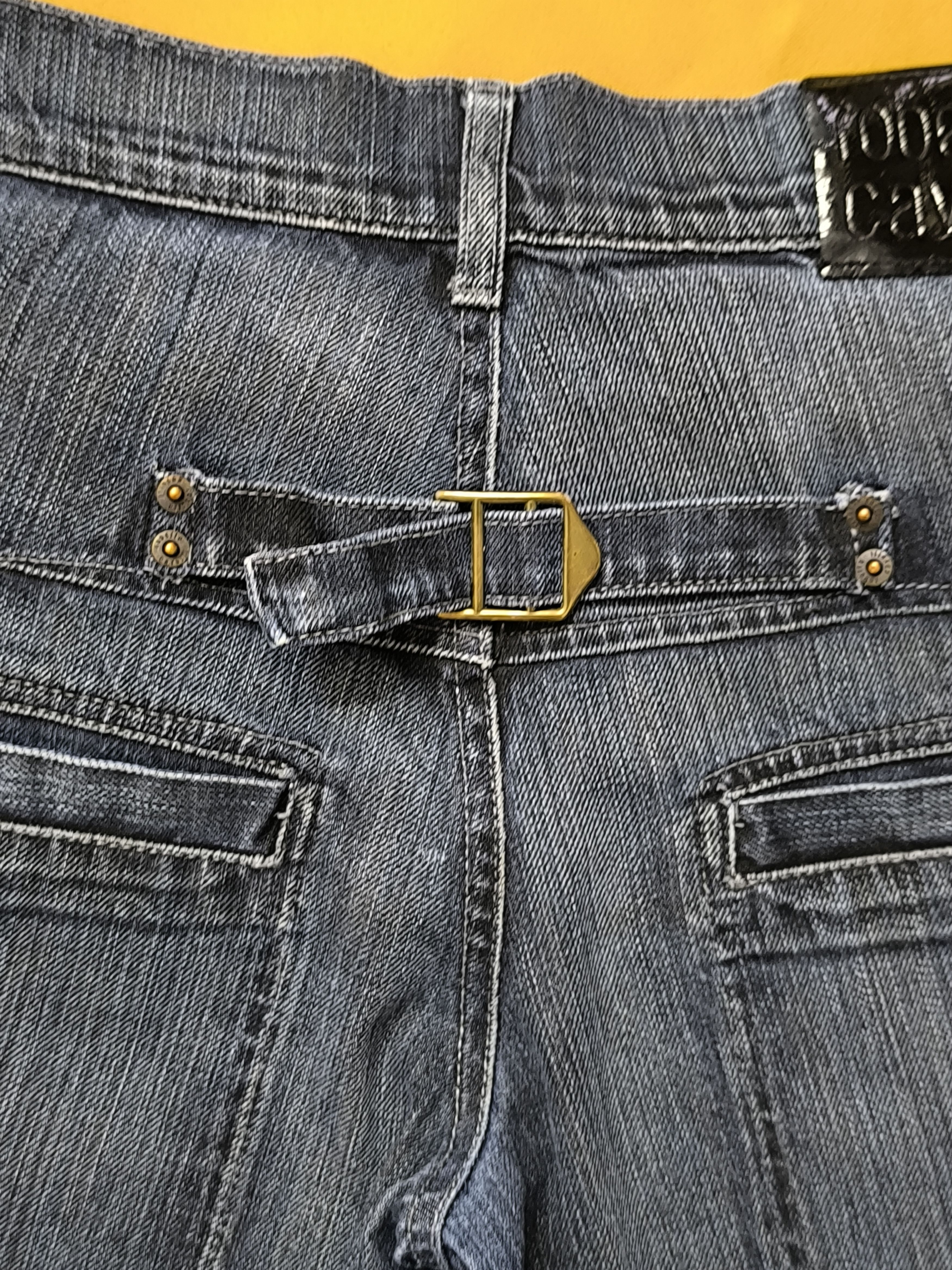 Roberto Cavalli Roberto Cavalli Vintage Devils Junior Blue Jeans Size XS Y2K Size 24" / US 00 / IT 34 - 8 Thumbnail