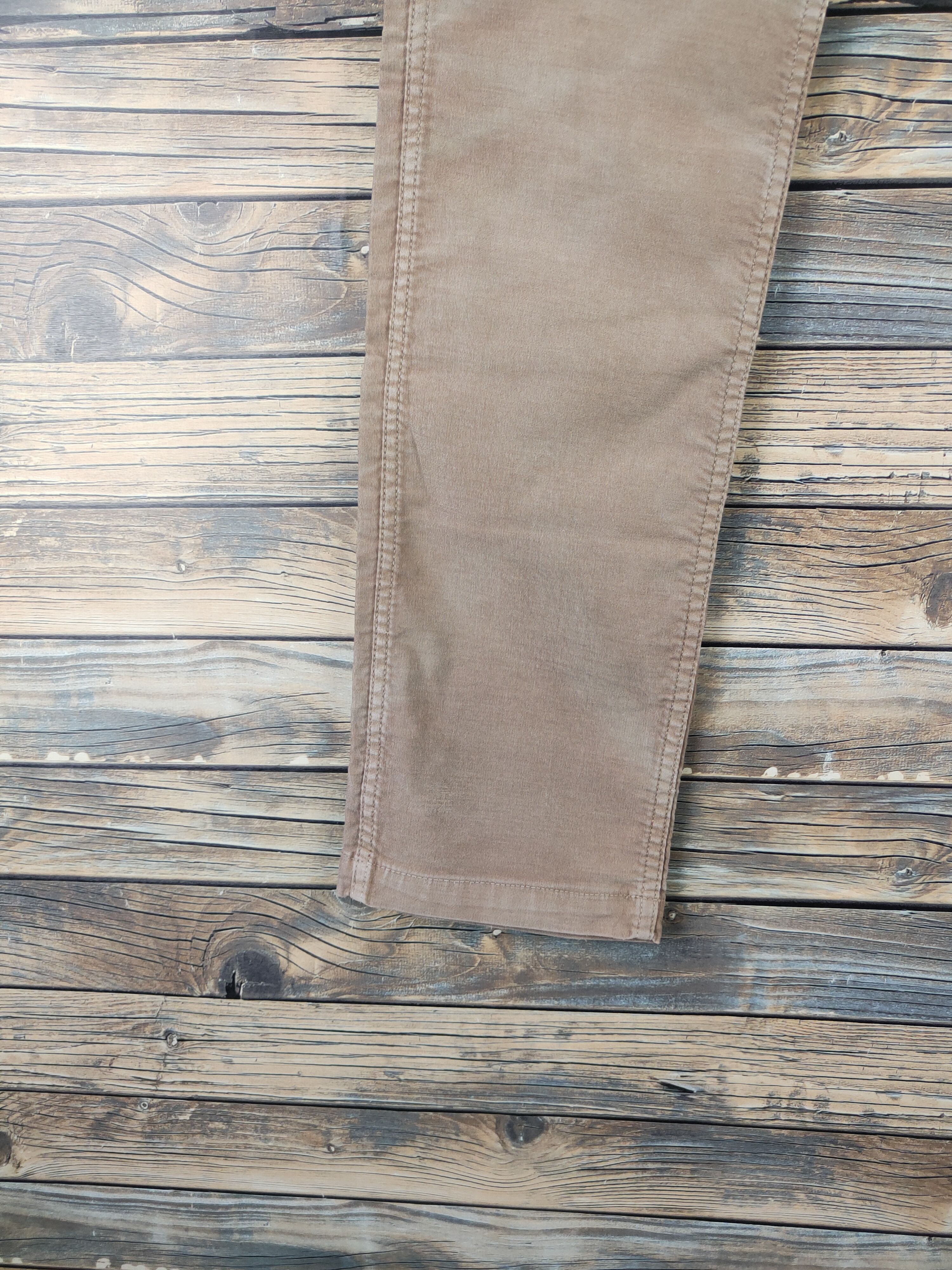 HOLLYWOOD RANCH MARKET DL HR Market Beige Multipocket Cargo Pants #46-263T Size US 30 / EU 46 - 4 Thumbnail