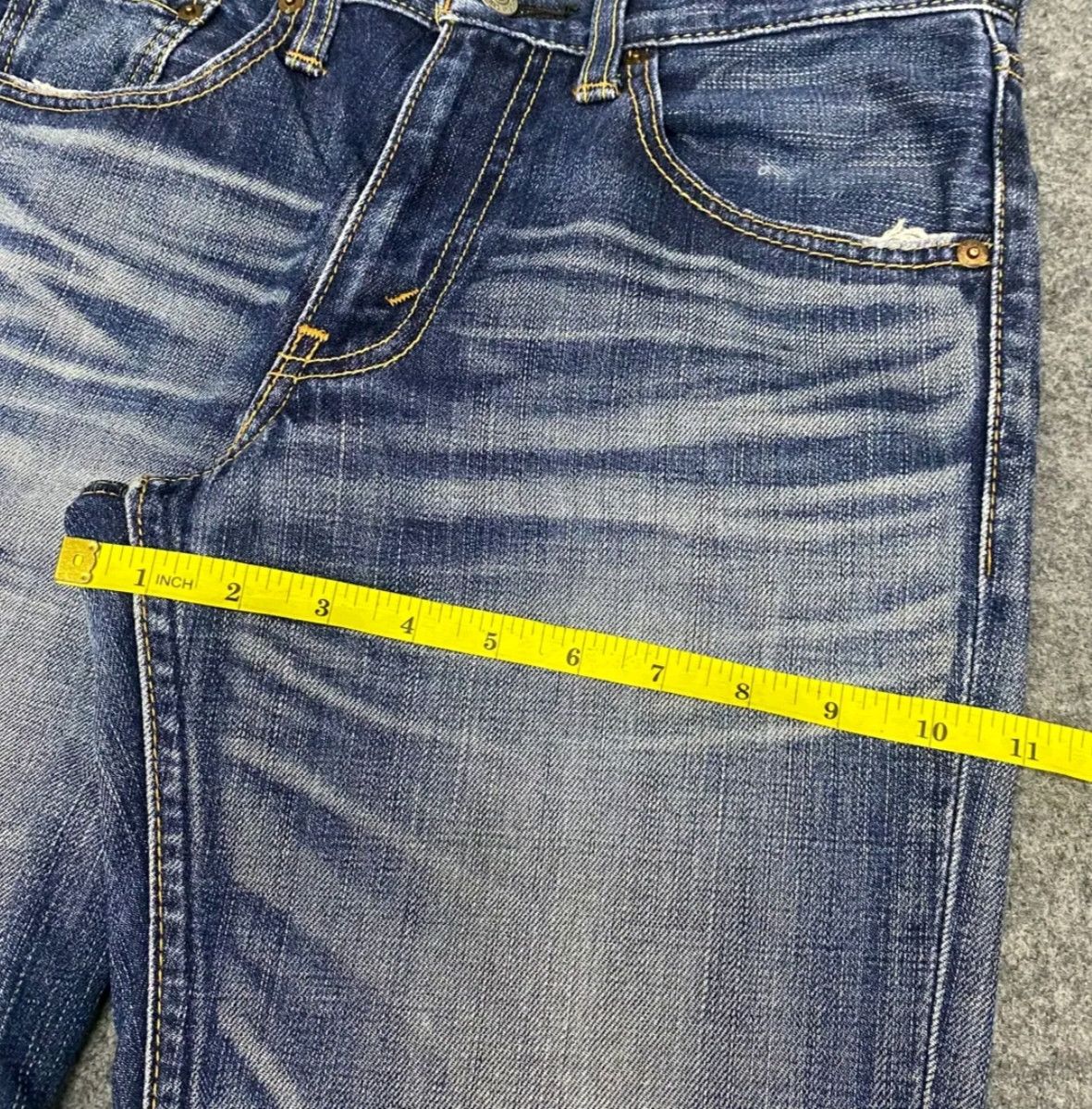 Levi's Vintage Levis Lot 707 Denim Flare Jeans Size US 30 / EU 46 - 6 Thumbnail