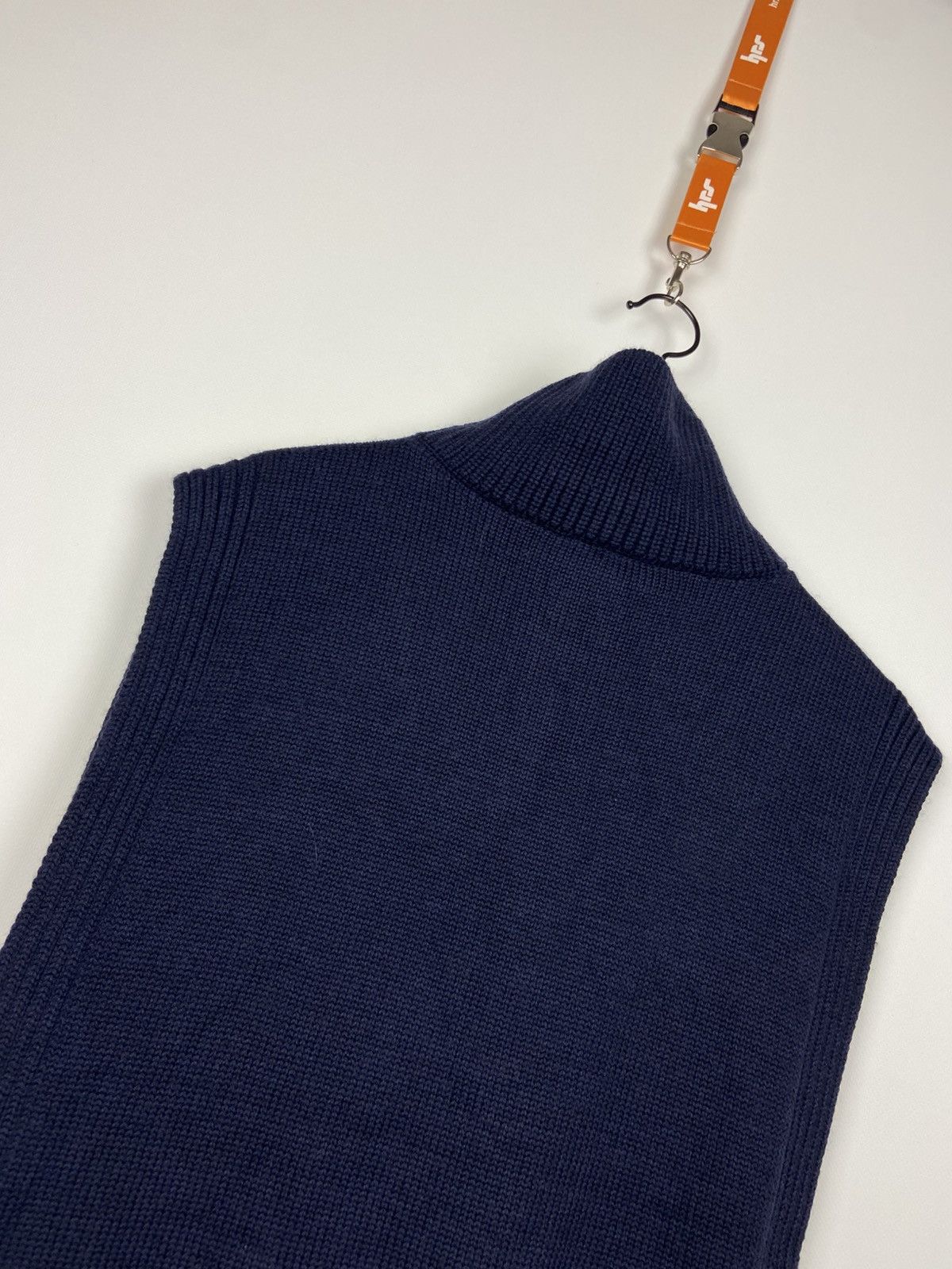 Designer × Fabiana Filippi Fabiana Filippi Sleeveless Roll-Neck Vest Blue Women’s Wool Size L / US 10 / IT 46 - 19 Thumbnail