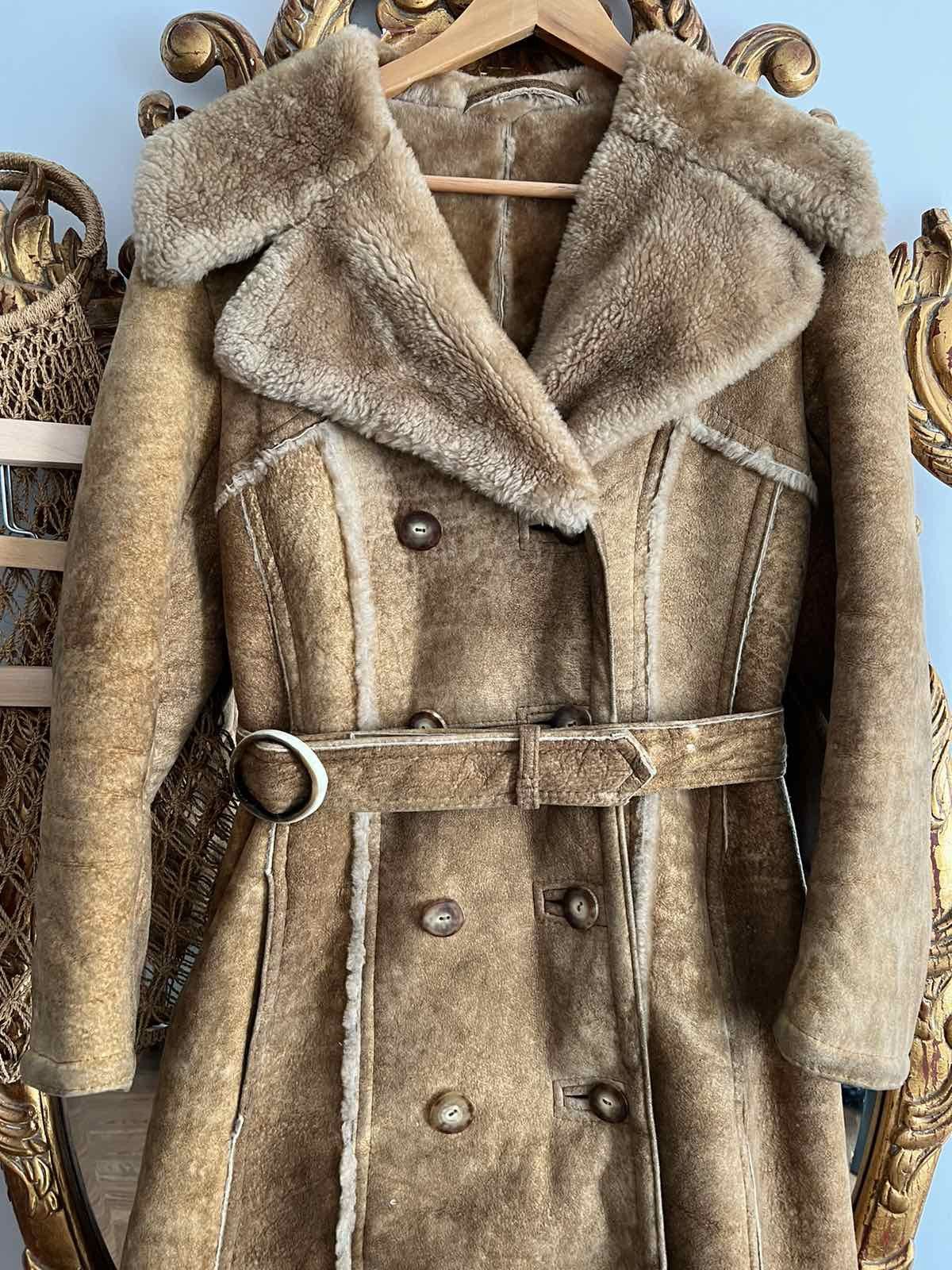 Vintage Rare Real Leather Coat „Californian“ Made in England Sz S Size S / US 4 / IT 40 - 3 Thumbnail