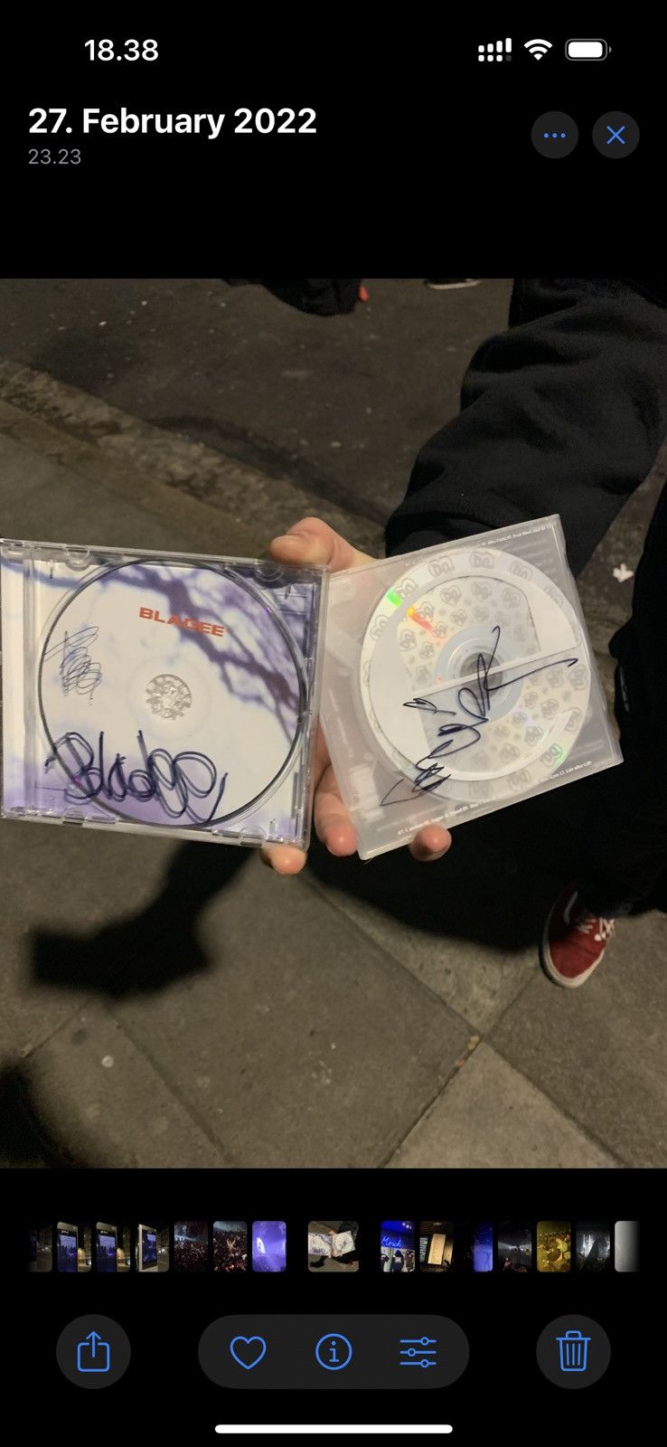 Drain Gang Bladee and Thaiboy signed Eversince CD Size ONE SIZE - 6 Thumbnail