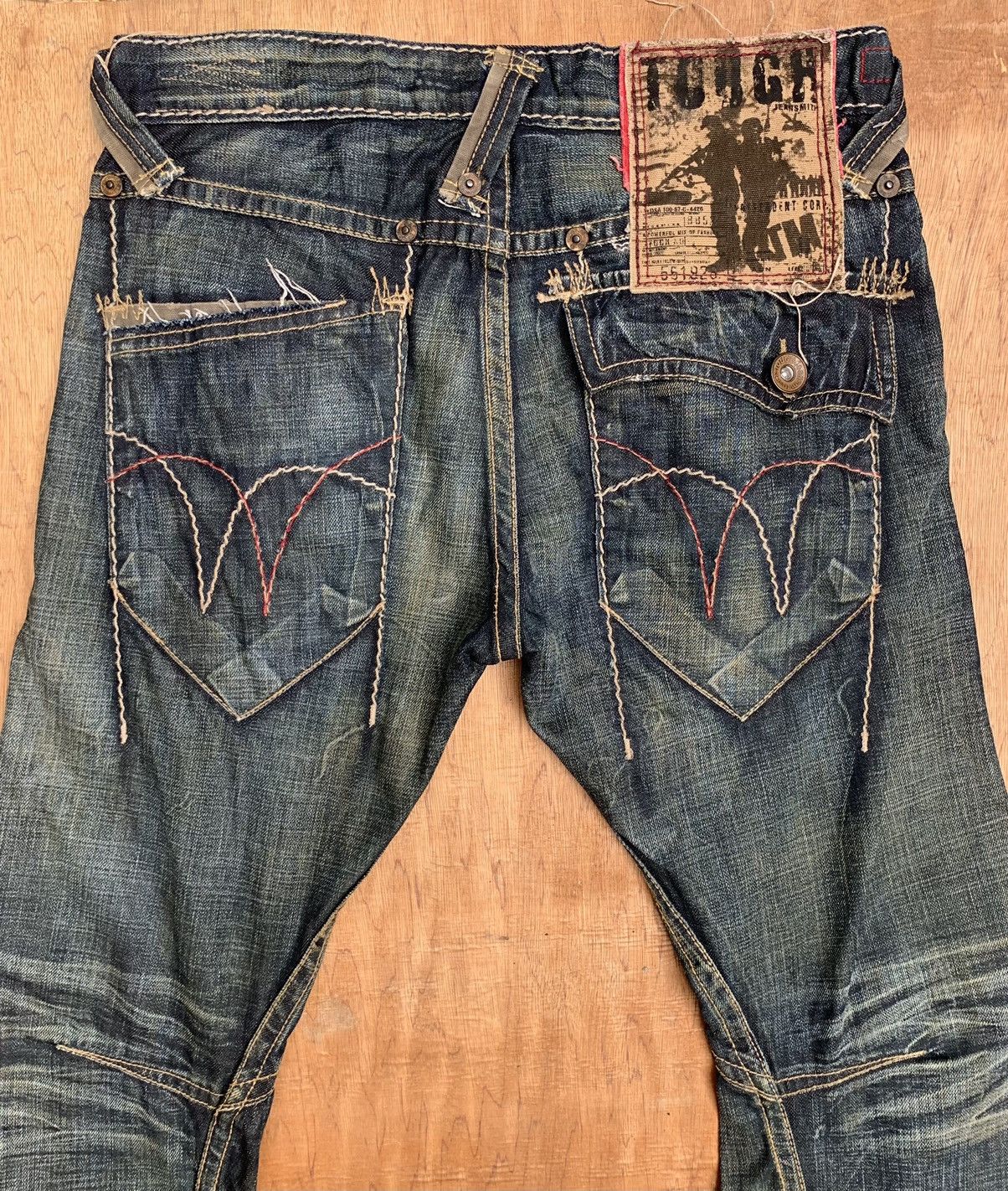Other Rare..TOUGH JEANSMITH Jeans Pants Size US 32 / EU 48 - 17 Thumbnail
