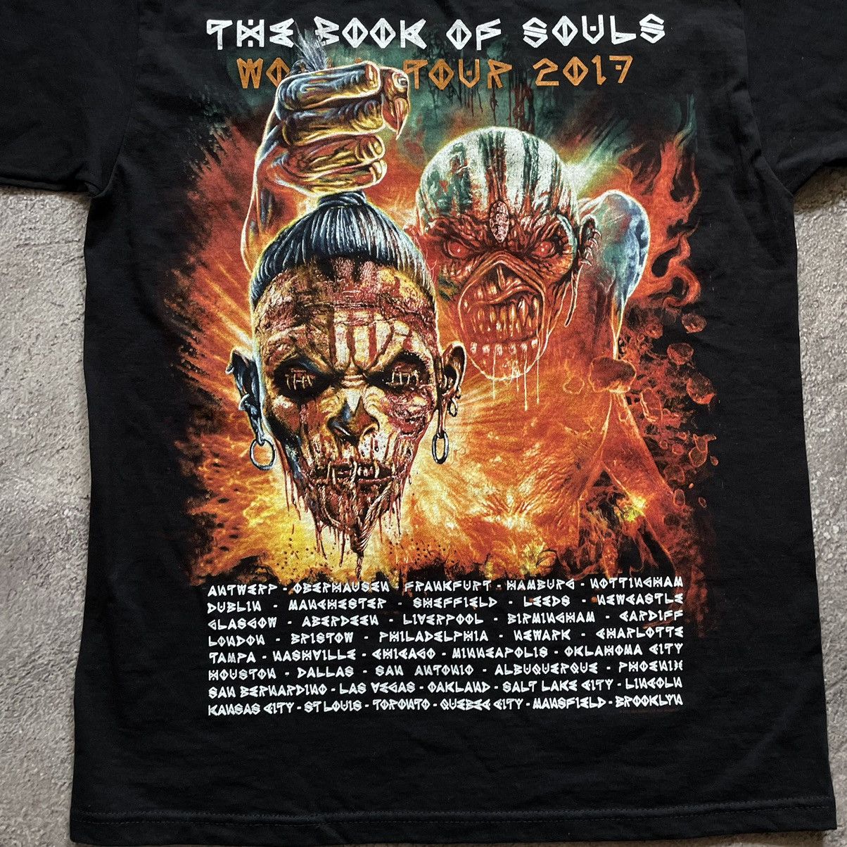 Band Tees Vintage Y2K Iron Maiden Scream Face Devil Creepy Horror Tee Size US M / EU 48-50 / 2 - 7 Thumbnail