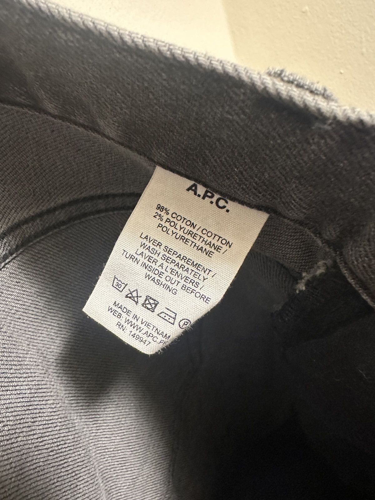 Ksubi A.P.C. Petit New Standard Black Jeans - Size 34 Size US 34 / EU 50 - 5 Thumbnail