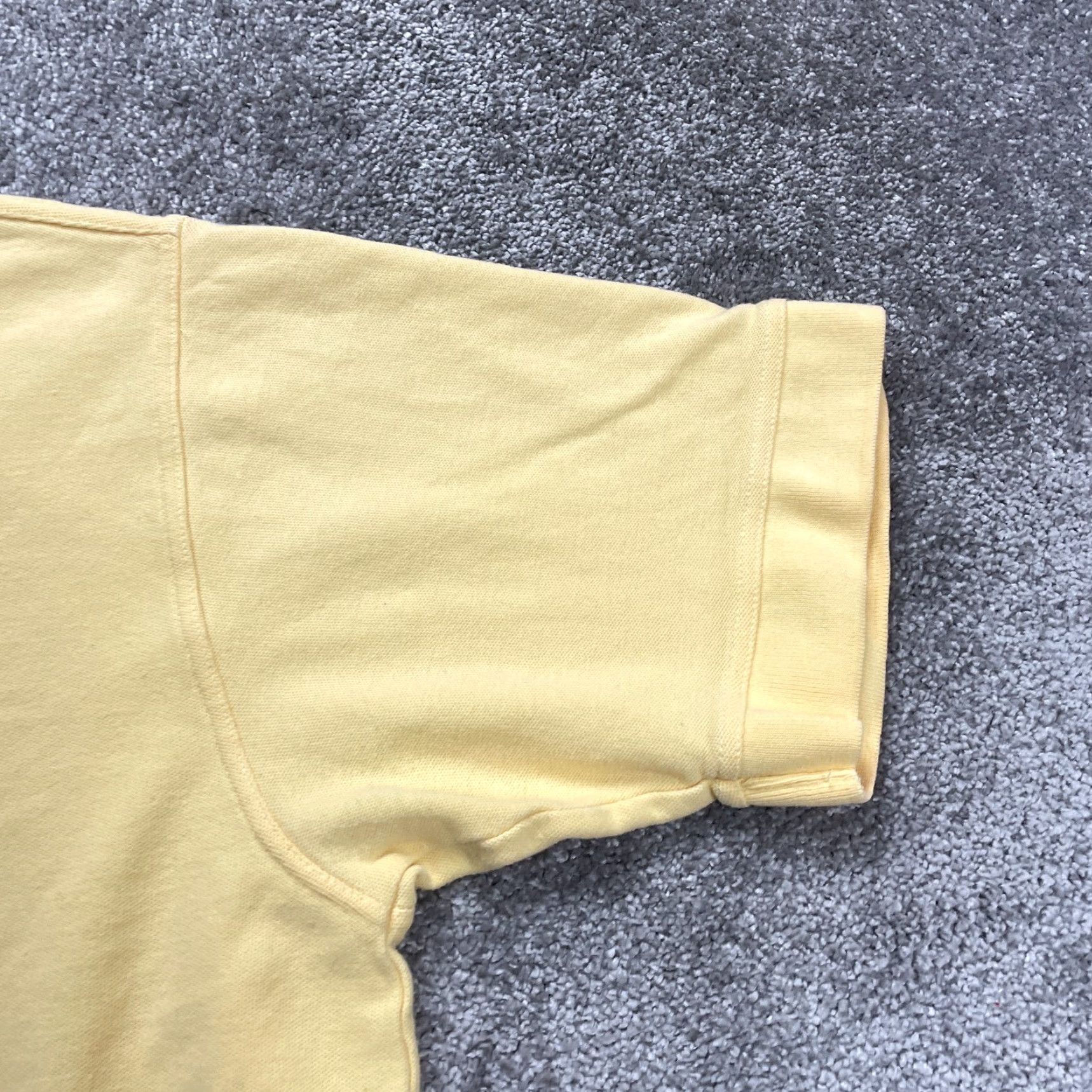 Vintage VINTAGE? No. Ivy Crew Polo Shirt Men's 2XL Tall Yellow Cotton Short Sleeve Golf Top Size US XXL / EU 58 / 5 - 6 Thumbnail