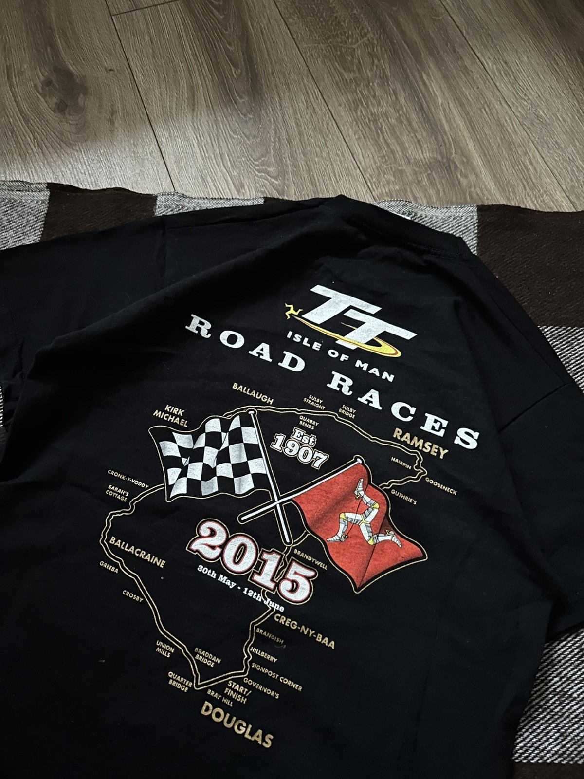 NASCAR × Vintage Vintage TT Road Races 2015 shirt mens NASCAR Size US M / EU 48-50 / 2 - 3 Thumbnail