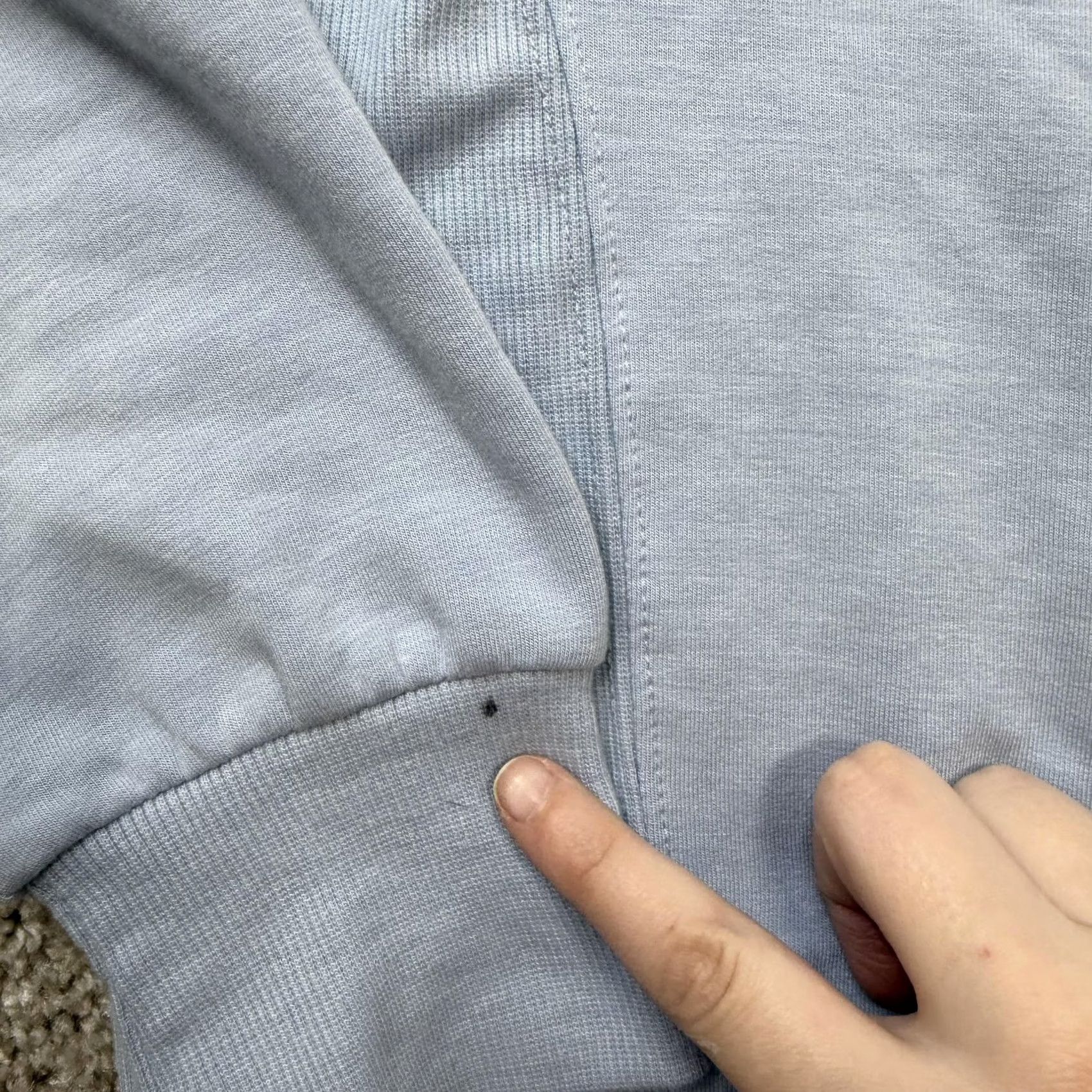 Vintage RBX Sweatshirt Womens Small Blue Knit Crewneck Pullover Activewear Size S / US 4 / IT 40 - 2 Thumbnail