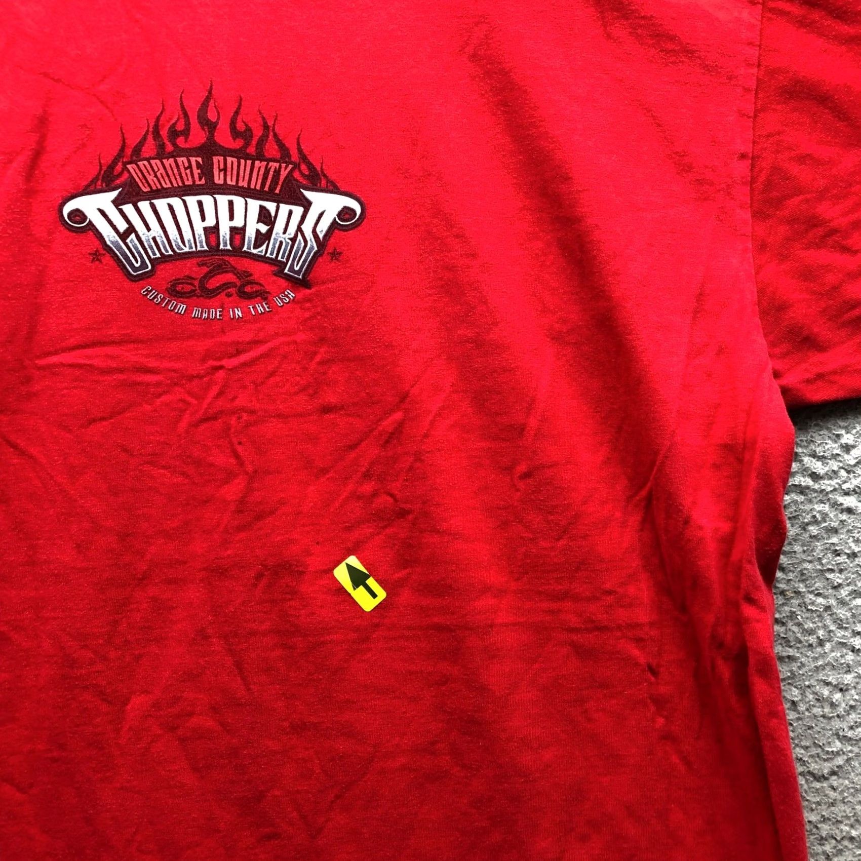 Vintage VINTAGE Orange County Choppers OCC Red T-Shirt Mens XL Short Sleeve Graphic Size US XL / EU 56 / 4 - 7 Thumbnail