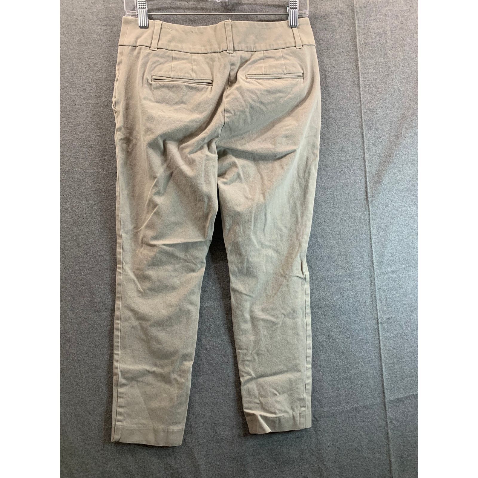 Loft LOFT Women's Pants Size 4 Cream / Brown Size 27" / US 4 / IT 40 - 2 Thumbnail
