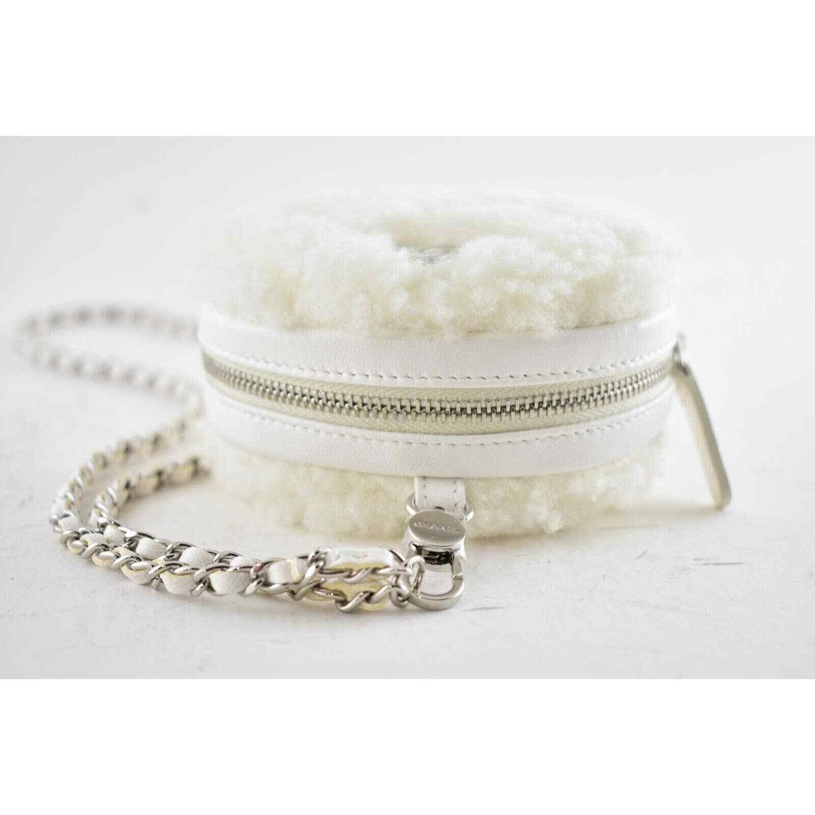 Chanel Chanel Mini Circle Necklace Bag Silver SLG Clutch On Chain Size ONE SIZE - 5 Thumbnail