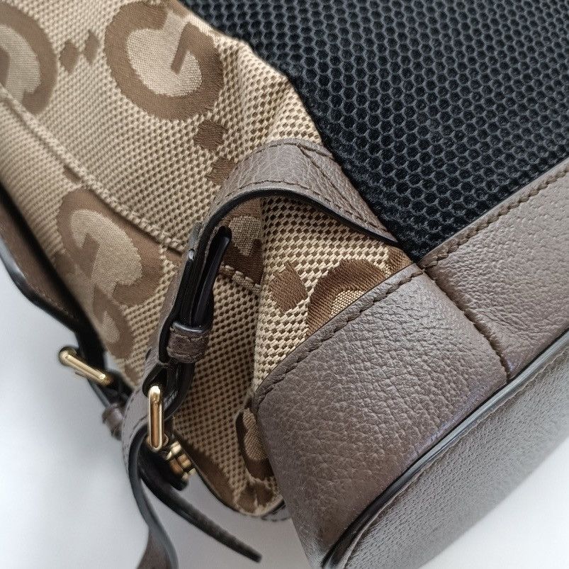 Gucci Gucci Jumbo GG canvas backpack Size ONE SIZE - 14 Thumbnail