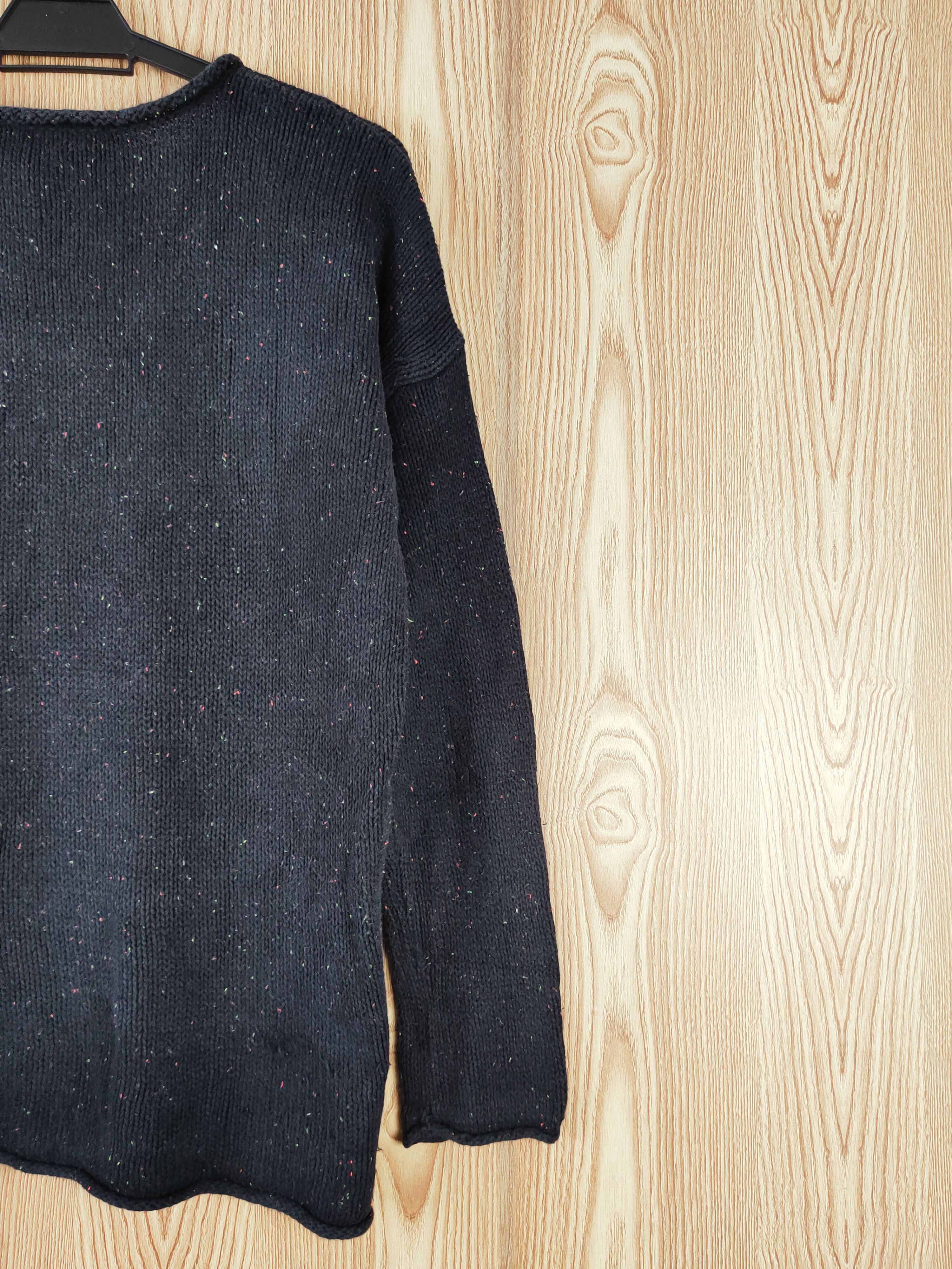 Japanese Brand × Vintage Uniqlo Black Knitwear Sweatshirts #W423 Size US M / EU 48-50 / 2 - 9 Thumbnail