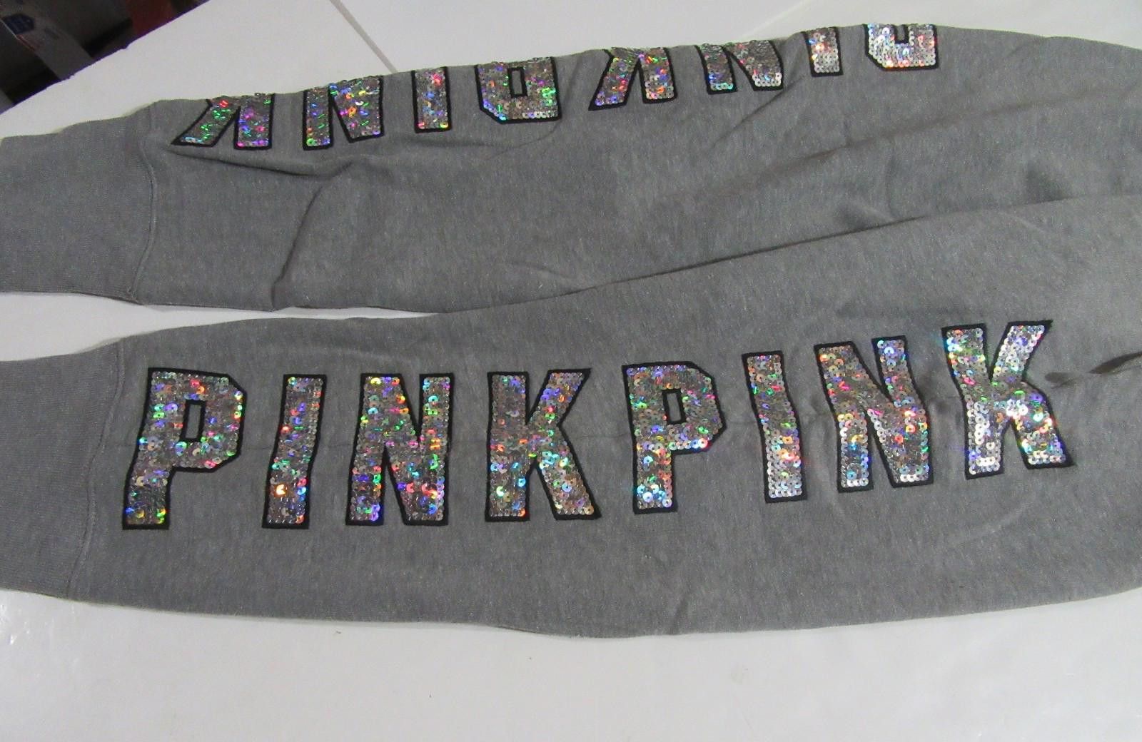 Victoria's Secret PINK Womens Sweatpants with Sequins Bling