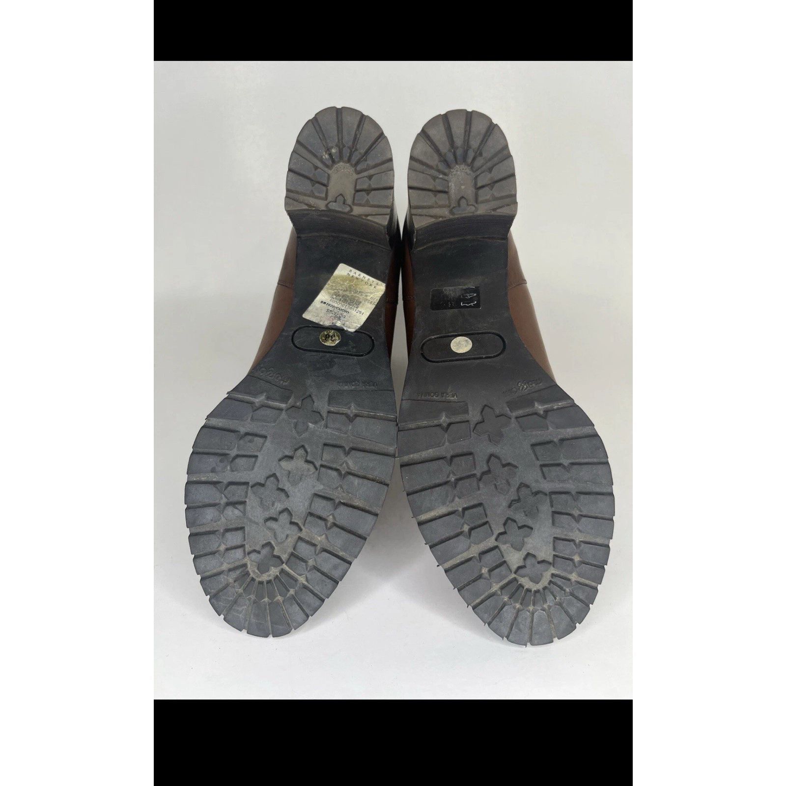 Sartore Sartore Paris Brown Leather Ankle Chelsea Vibram Heel Bootie Size US 7.5 / IT 37.5 - 6 Thumbnail