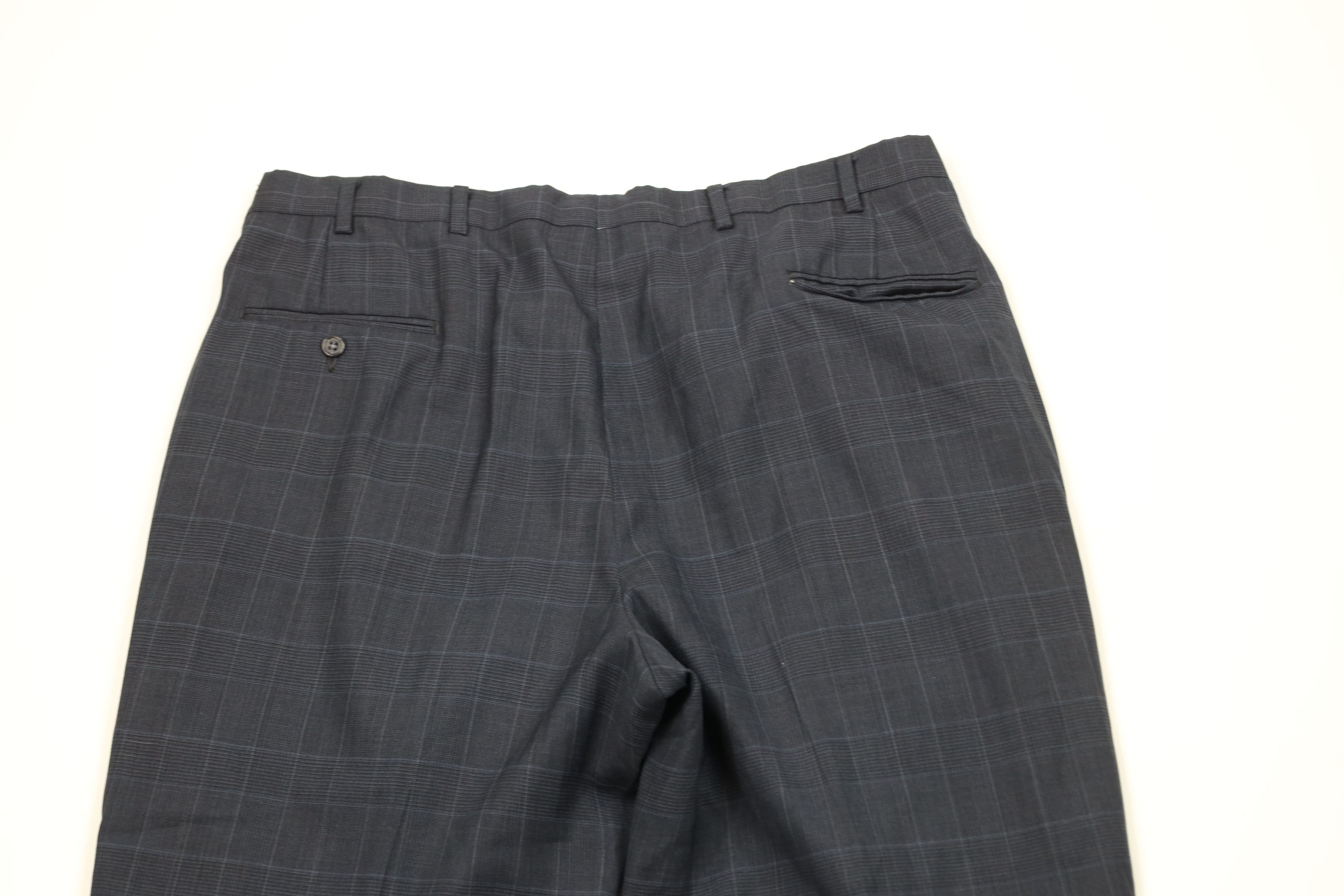 Vintage Vintage 70s Streetwear Cuffed Wool Wide Leg Chino Pants Size US 36 / EU 52 - 11 Thumbnail