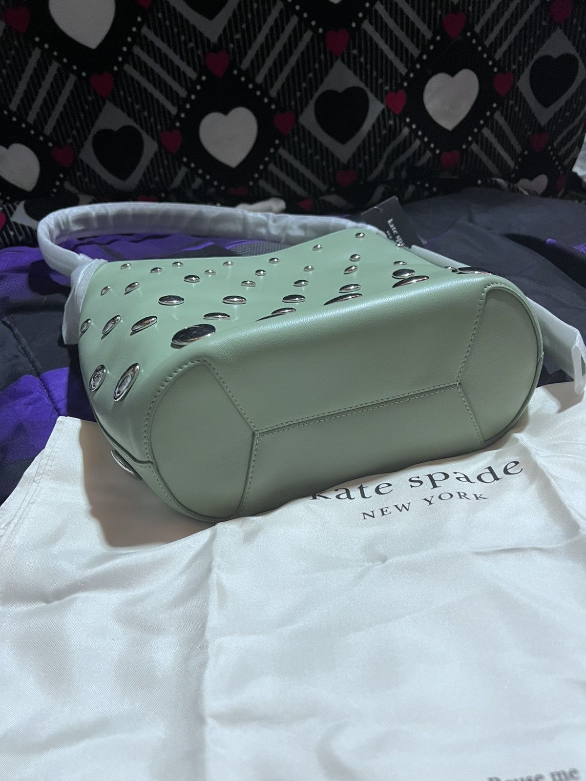 Kate Spade Kate Spade New York Halo Studded Bucket Bag 100% Authentic Size ONE SIZE - 3 Thumbnail