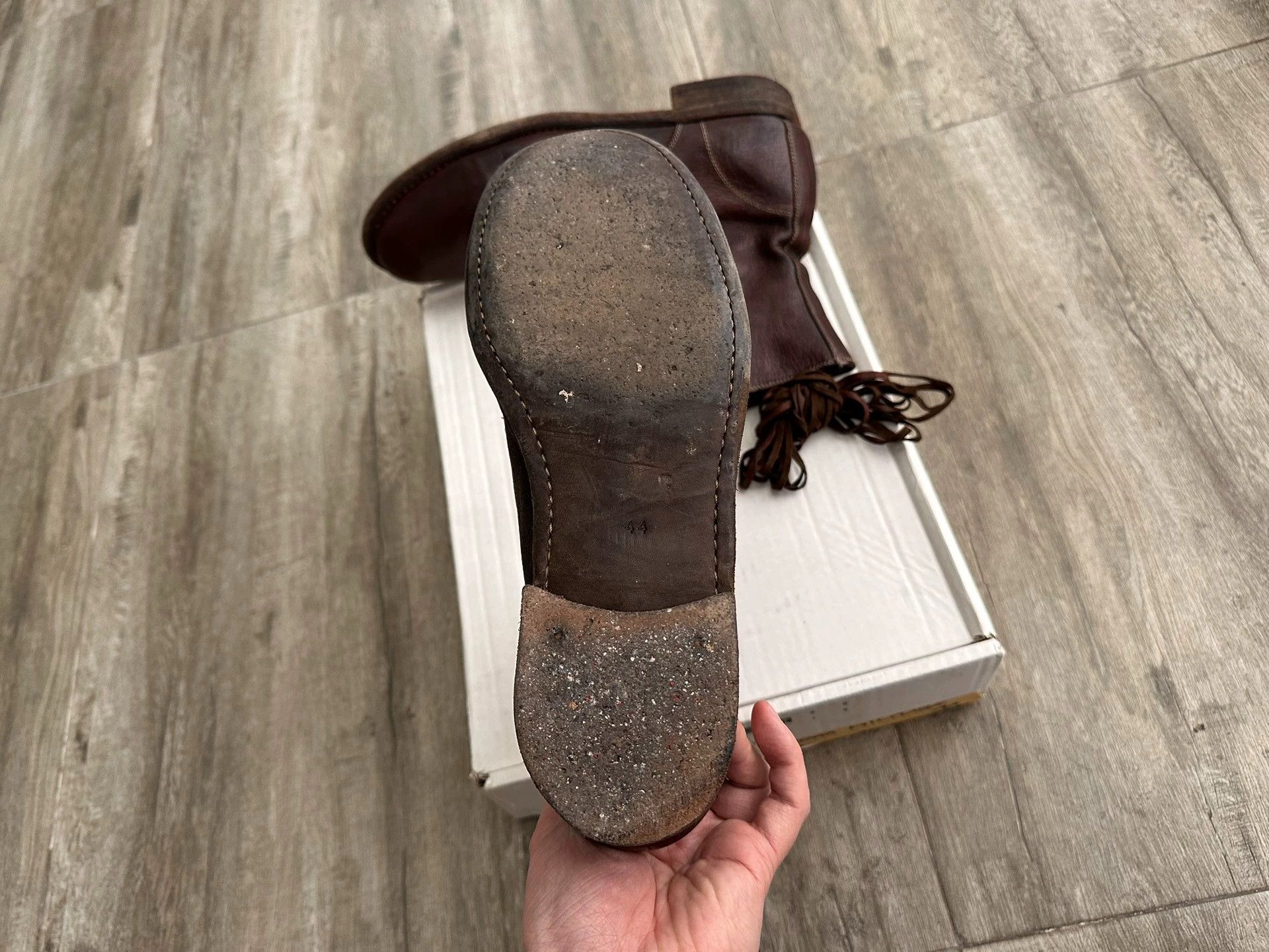 Guidi GUIDI 995 High Top GOATSKIN Boot Good 44 Size US 11 / EU 44 - 4 Thumbnail