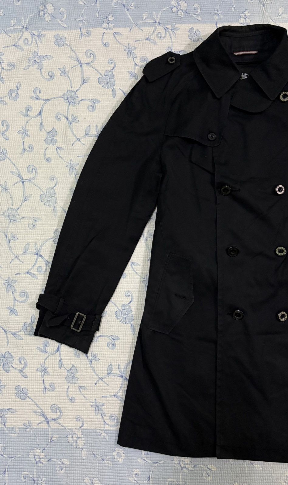 Burberry Burberry Black Label Trench Coat Jacket Size US L / EU 52-54 / 3 - 2 Thumbnail