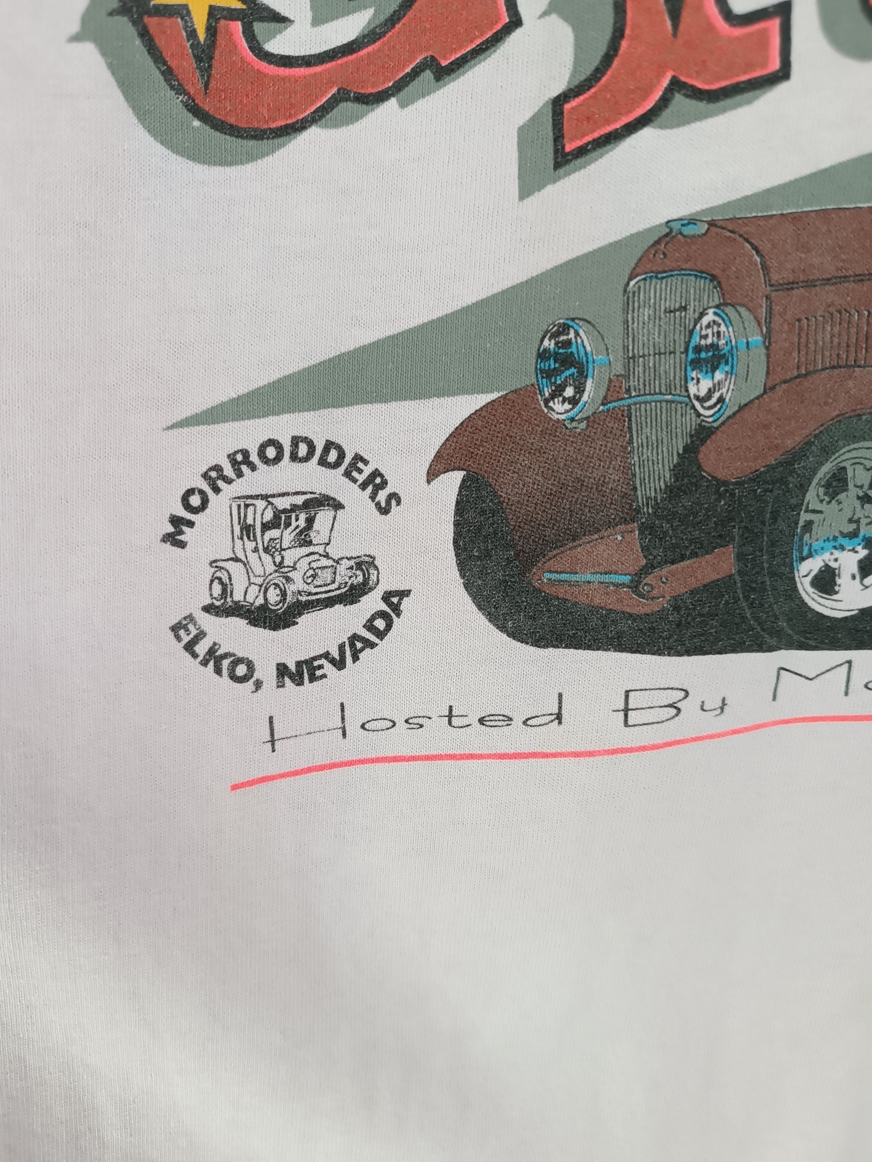 Vintage VINTAGE '99 GAMBLERS RUN MORRODDERS CLUB HOT ROD MUSCLE CAR Size US XXL / EU 58 / 5 - 9 Thumbnail