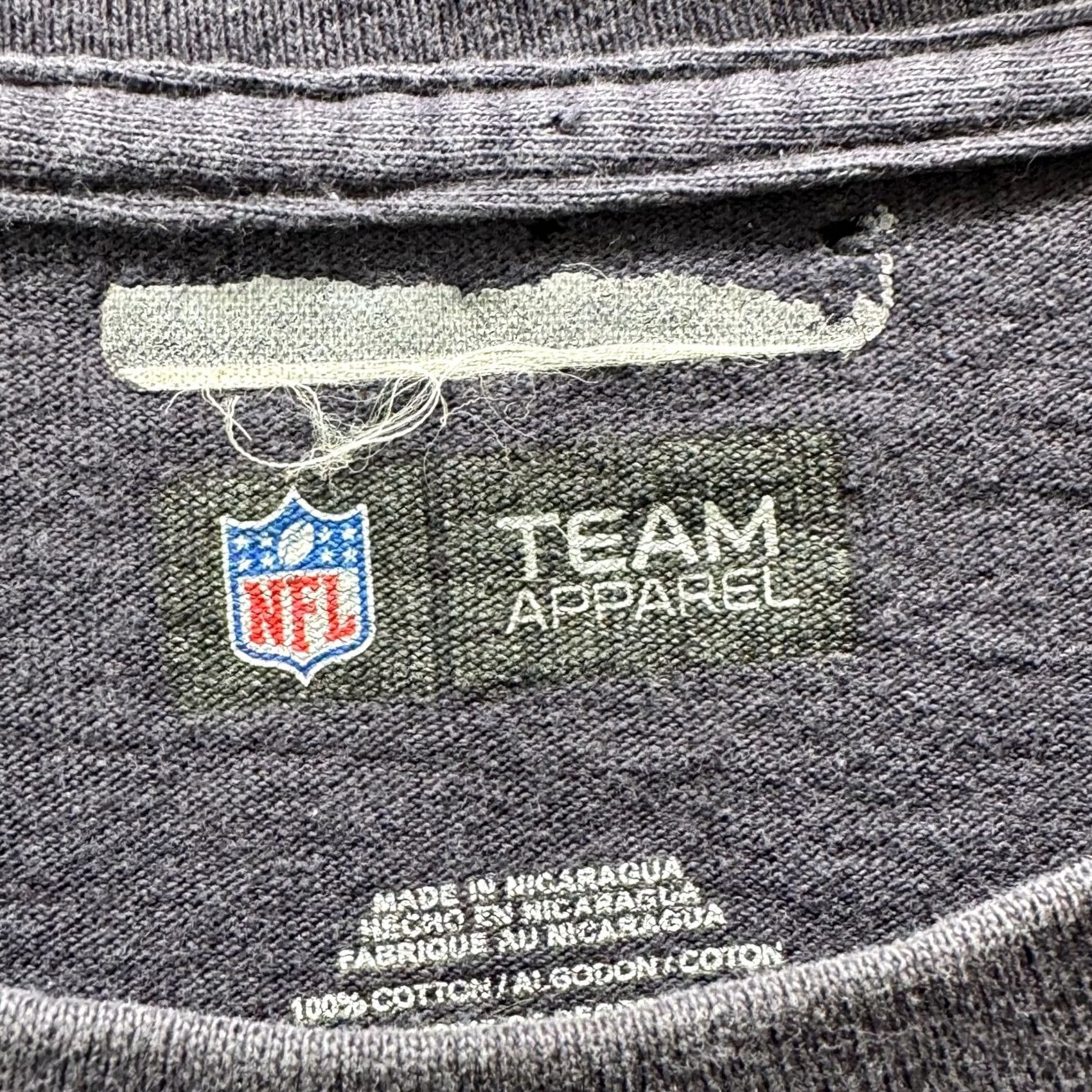 NFL NFL Team Apparel Shirt Mens XL Blue Bears Graphic Tee Tagless Crewneck Size US XL / EU 56 / 4 - 5 Thumbnail