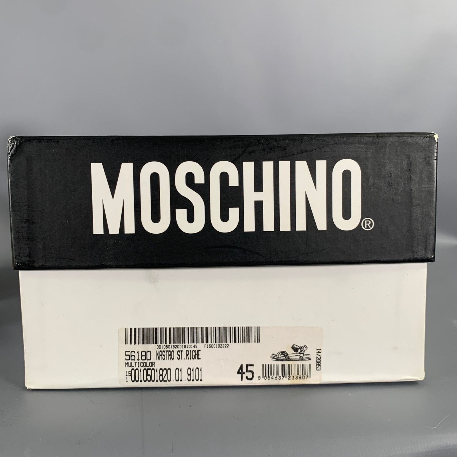 Moschino MOSCHINO Size 12 Multi-Color Geometric Sandals Size US 12 / EU 45 - 10 Thumbnail