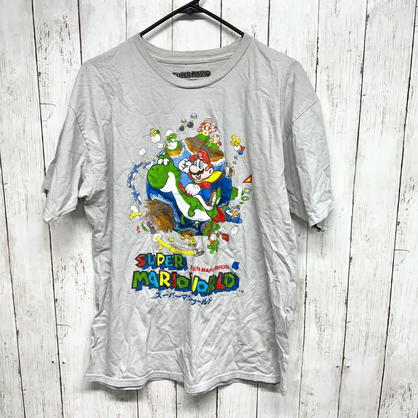 Other Supermario Shirt unisex Sz Large Graphic Shirt Short Sleeve Size US L / EU 52-54 / 3 - 1 Thumbnail