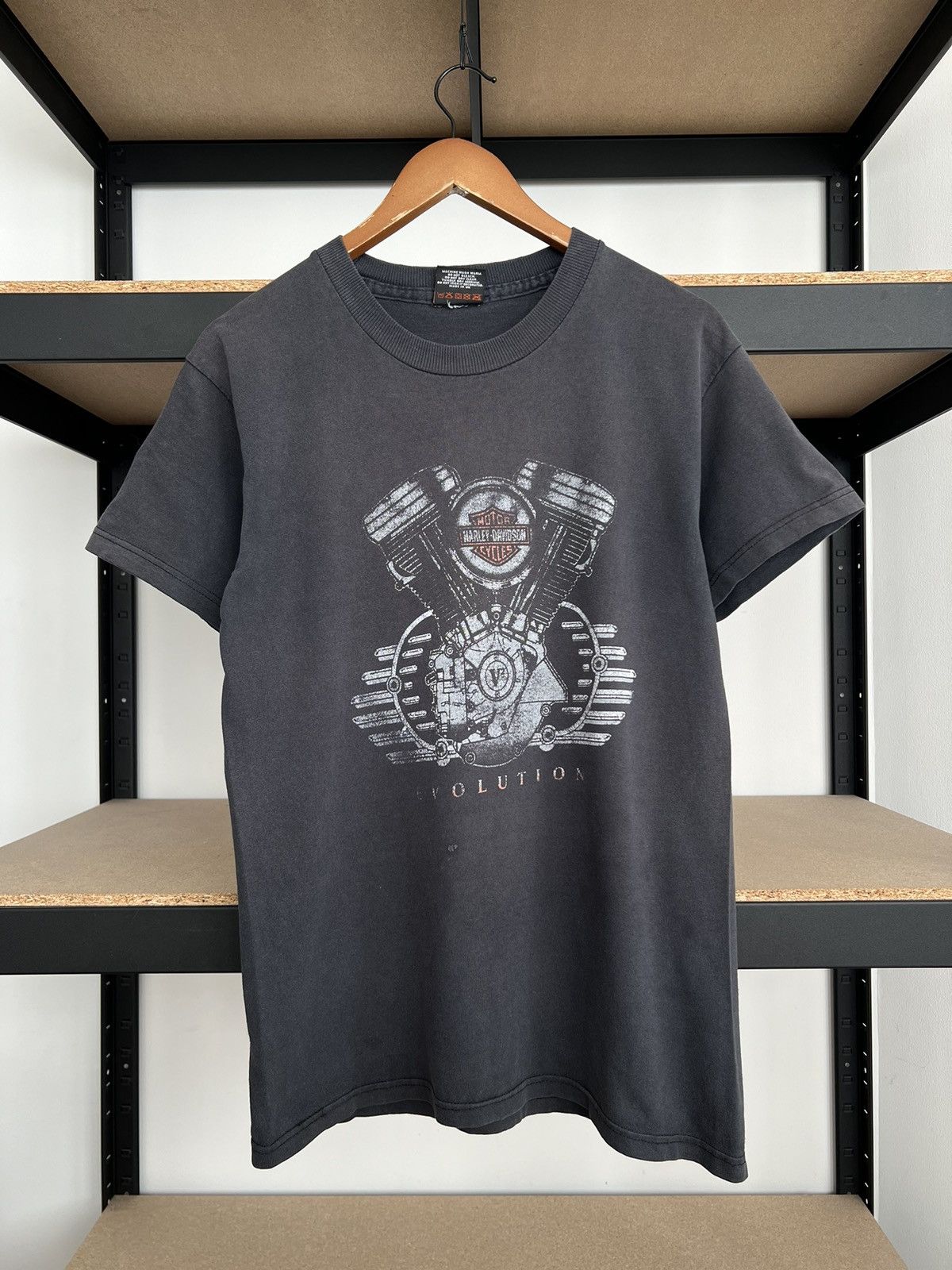 Harley Davidson Vintage 90s Harley Davidson West Coast Motors Holland Tshirt Size US S / EU 44-46 / 1 - 2 Thumbnail