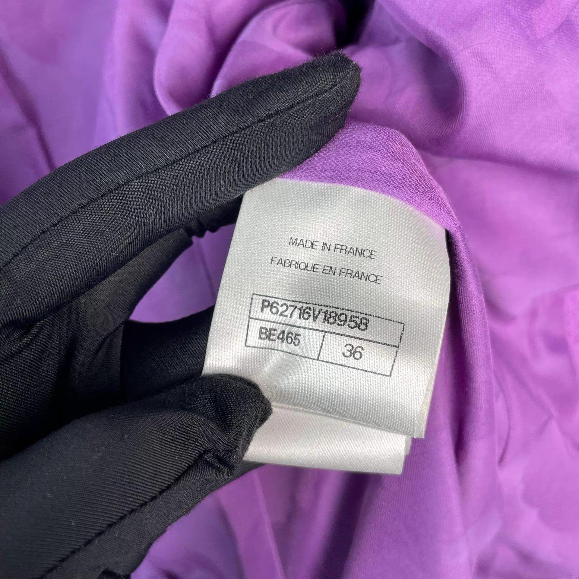 Chanel Chanel 20C purple EU36 jacket Size XS / US 0-2 / IT 36-38 - 3 Thumbnail