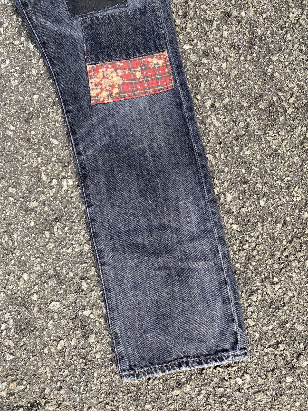 Polo Ralph Lauren *RARE* Polo Ralph Lauren Patchwork Varick Denim Jeans Size US 32 / EU 48 - 5 Thumbnail