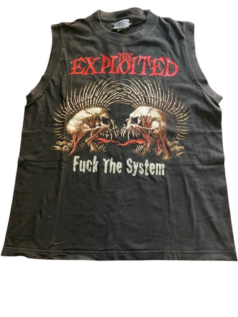 Japanese Brand × Punk and Yo × Vintage Vintage The Exploited t shirt 90s Size US L / EU 52-54 / 3 - 2 Thumbnail