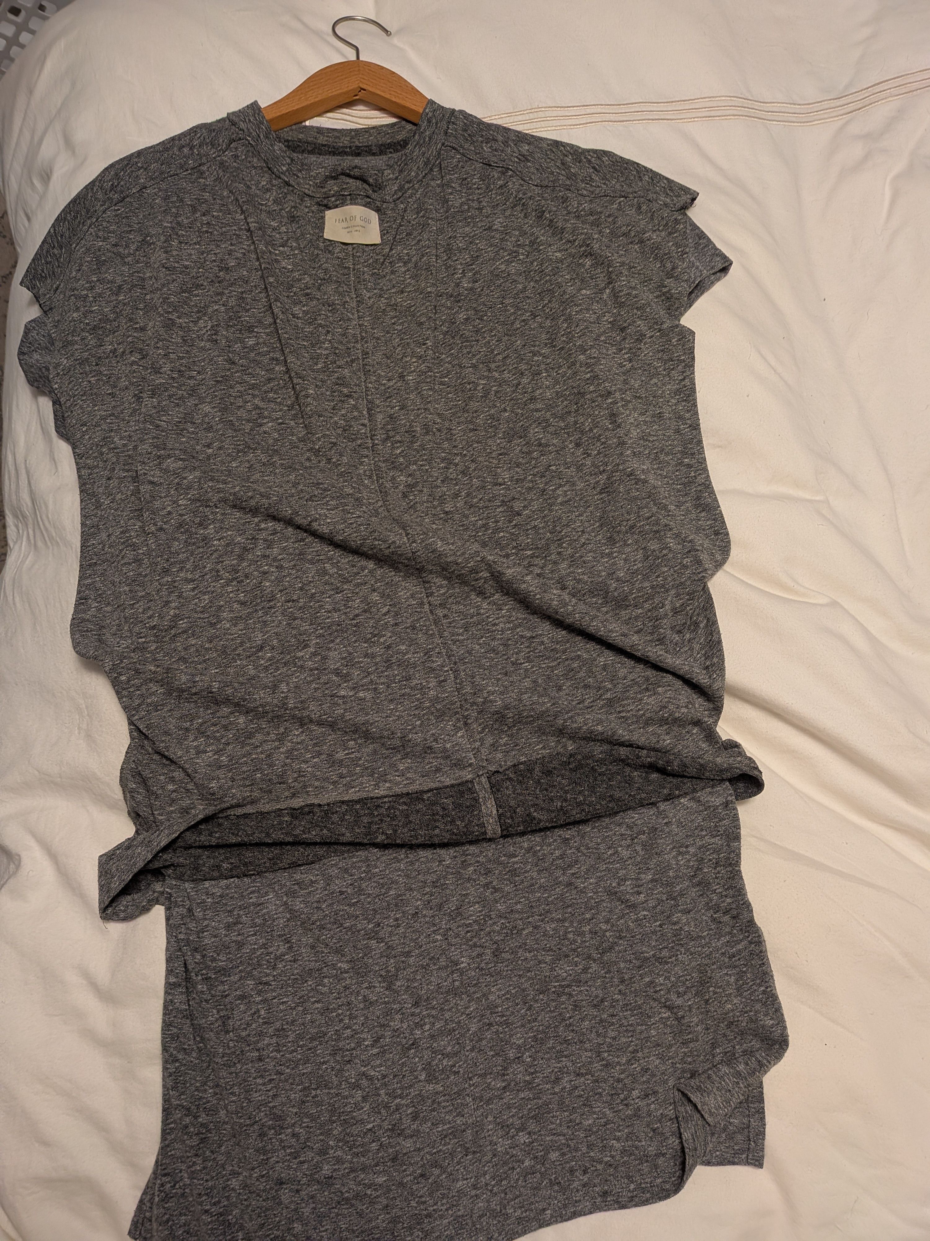 Fear of God Fear of God Fourth Collection Layered Tee - Charcoal Size US S / EU 44-46 / 1 - 7 Thumbnail