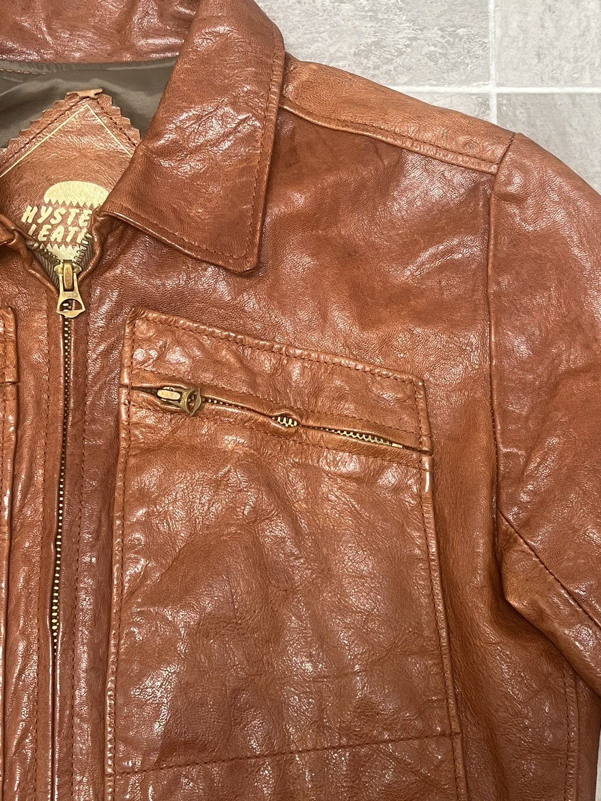Hysteric Glamour Hysteric Glamour Sheepskin Leather Riders Jacket Size US M / EU 48-50 / 2 - 3 Thumbnail