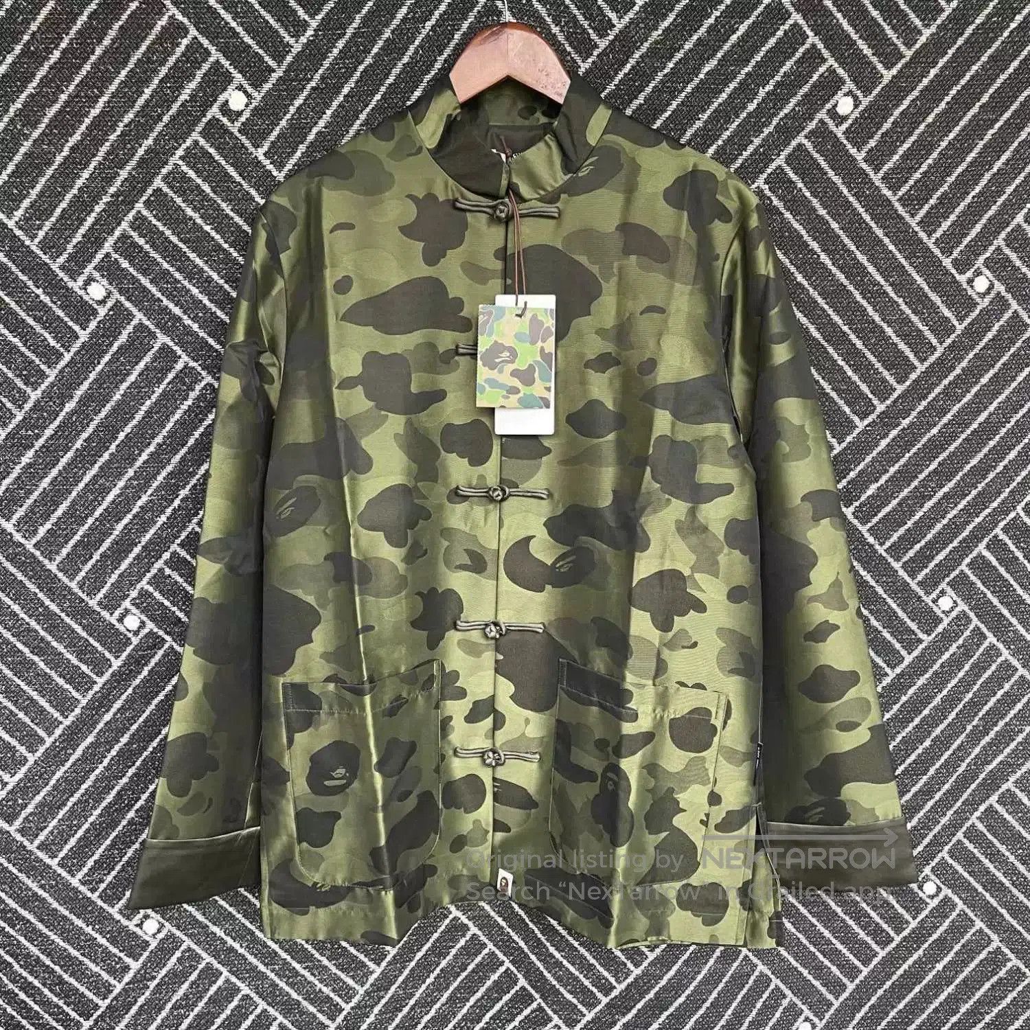 Bape a bathing ape camouflage jacket for men. Size US L / EU 52-54 / 3 - 1 Thumbnail