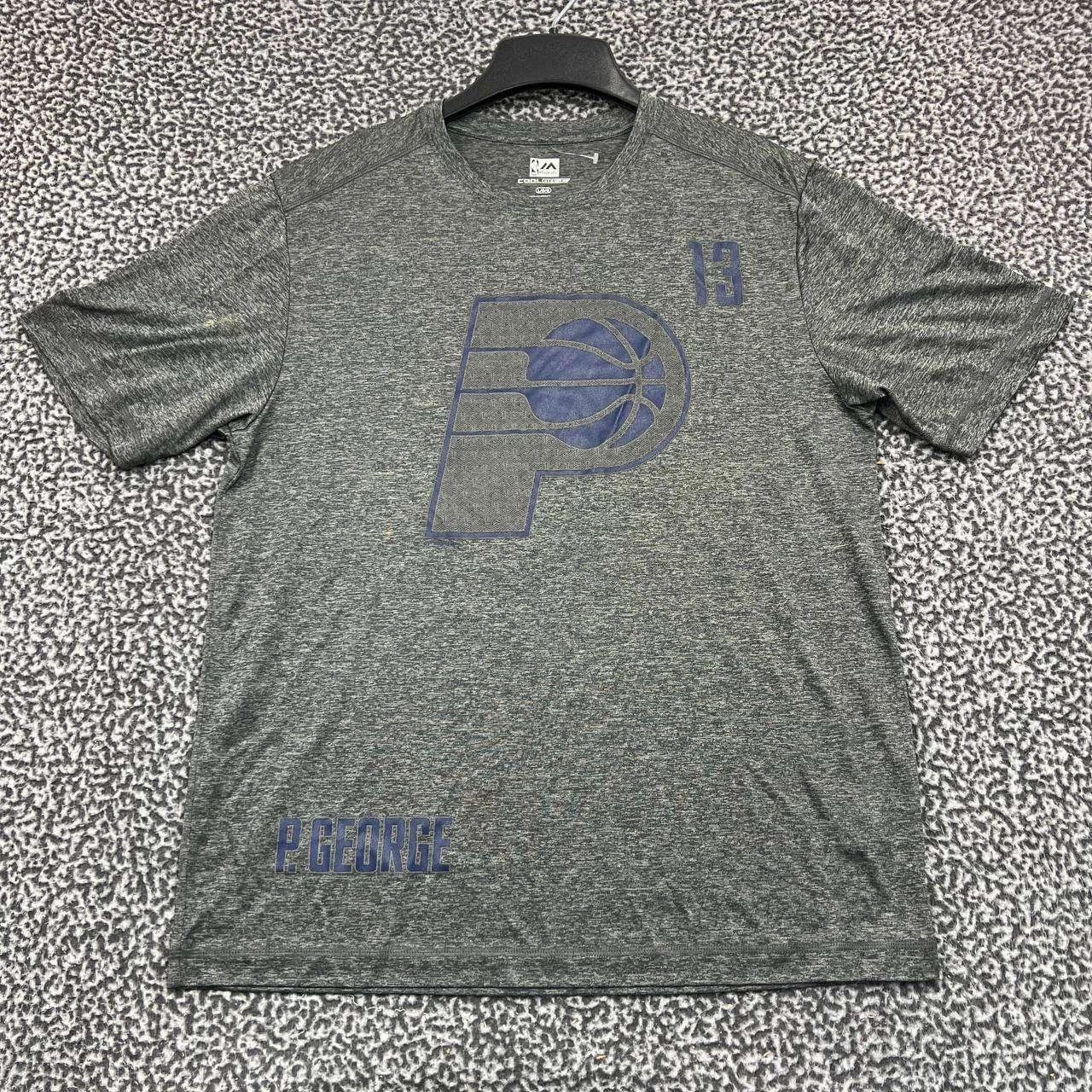 Majestic Indiana Pacers Shirt Men Cool Base Short Sleeve Crew Neck L Size US L / EU 52-54 / 3 - 1 Thumbnail