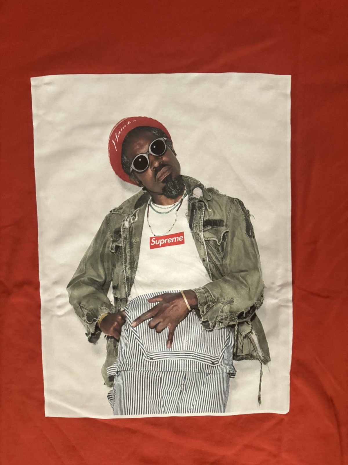 Supreme Supreme Andre 3000 Tee Size US L / EU 52-54 / 3 - 2 Thumbnail