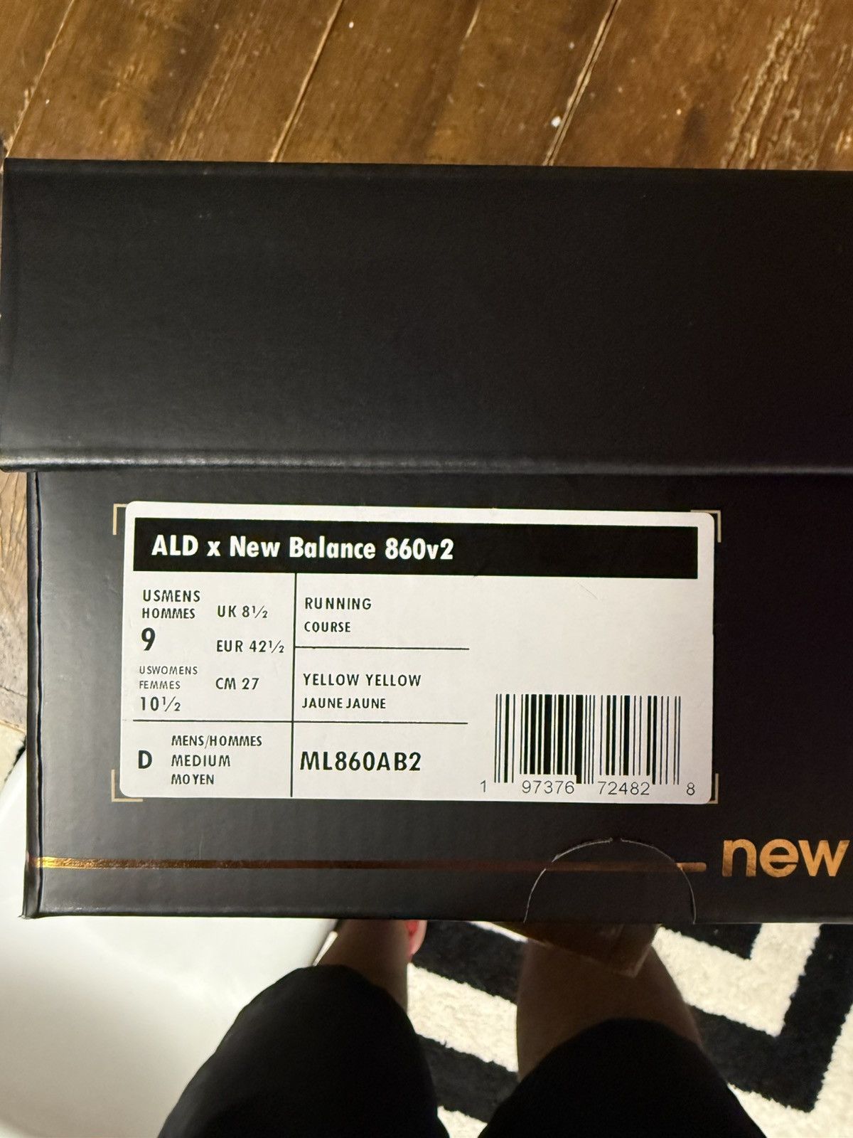 Aime Leon Dore × New Balance ML860AB2 “Orange” Size US 9 / EU 42 - 8 Thumbnail