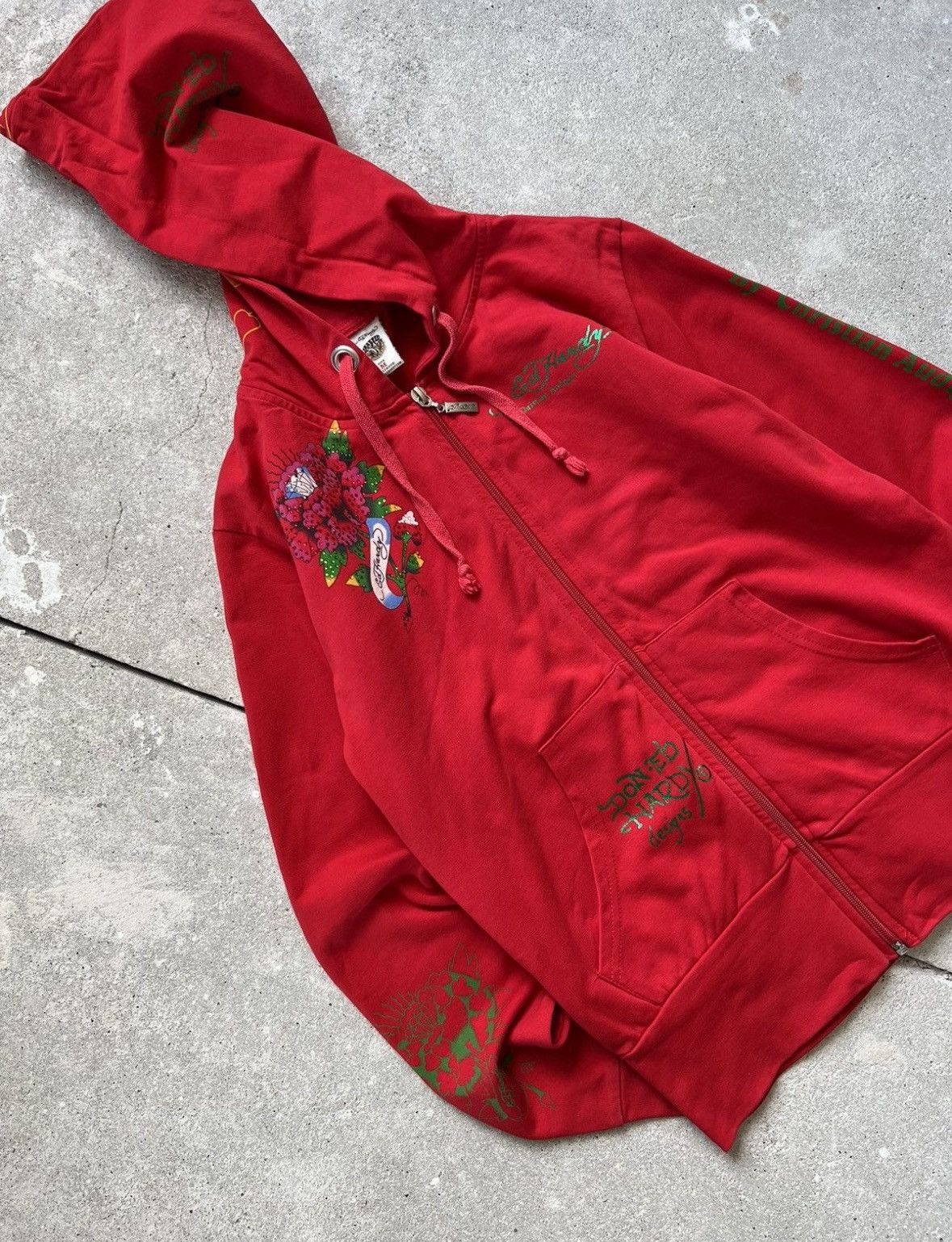 Ed Hardy Vintage Ed Hardy Hoodie Size US S / EU 44-46 / 1 - 7 Thumbnail
