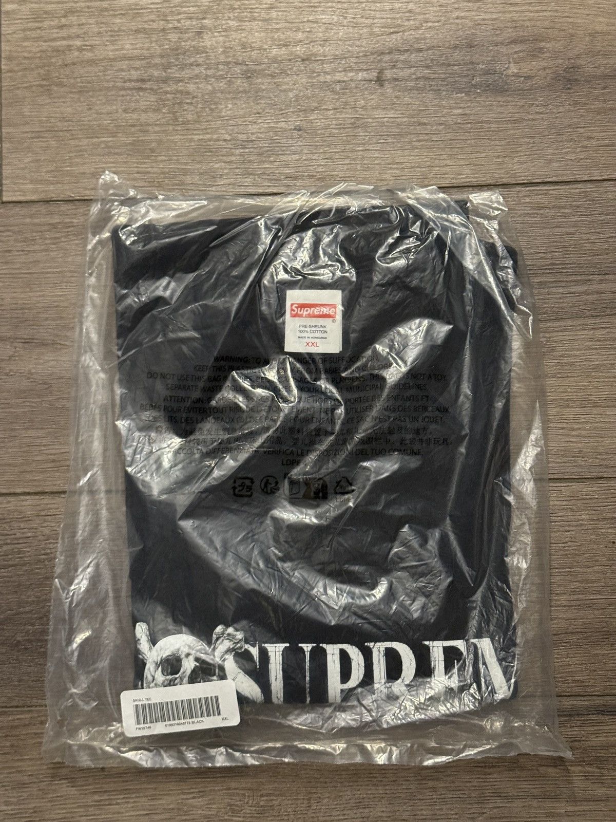 Supreme Supreme Skull Tee Size XXL Size US XXL / EU 58 / 5 - 2 Thumbnail