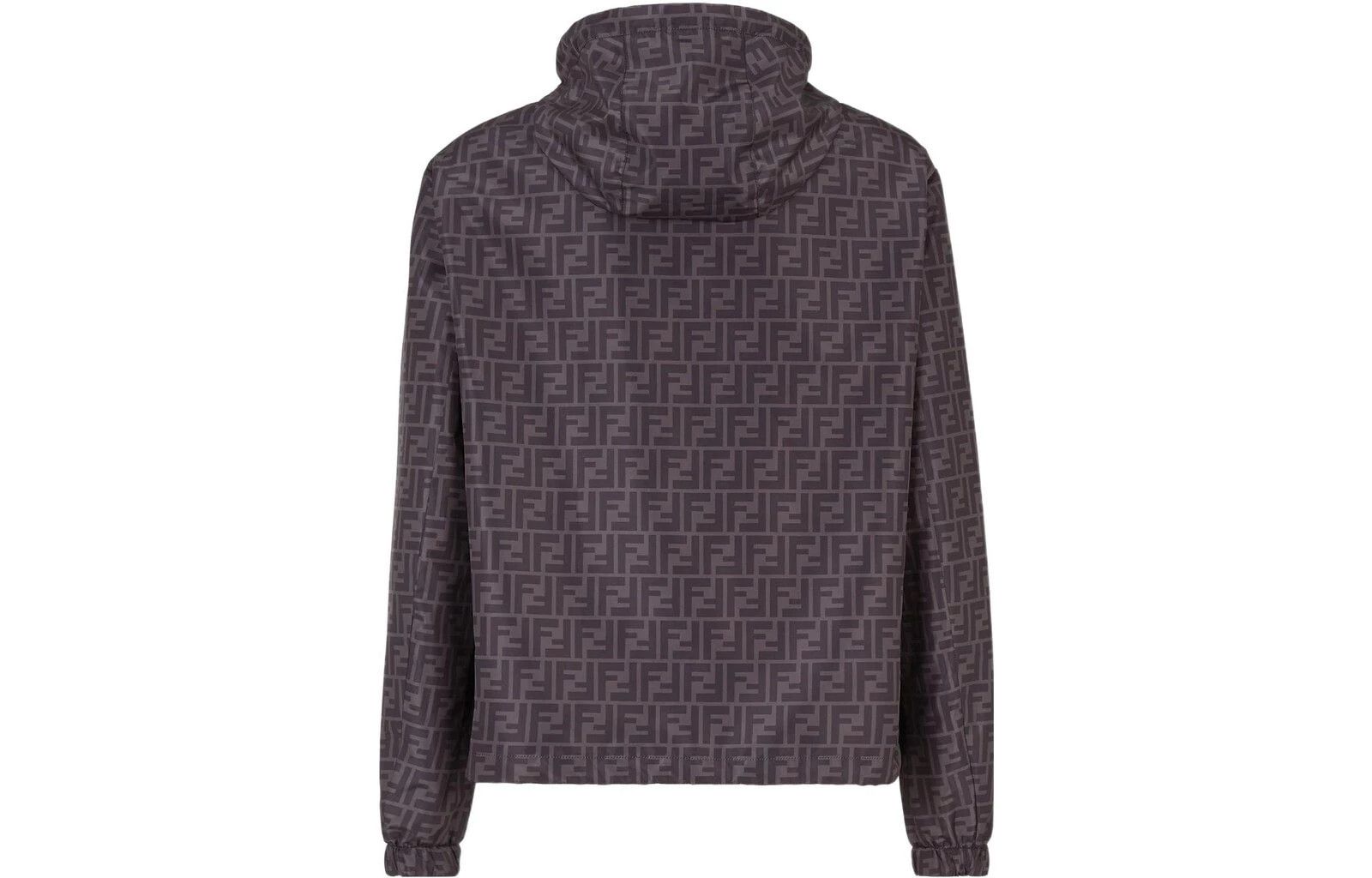 Fendi o1w1db10425 Blouson Jacket in Black/Grey Size US L / EU 52-54 / 3 - 2 Thumbnail